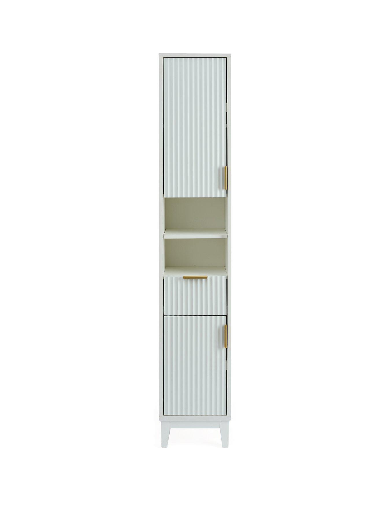 Image 2 of 7 of The Very Collection Cora Fluted Tall Cabinet - FSC&reg; Certified