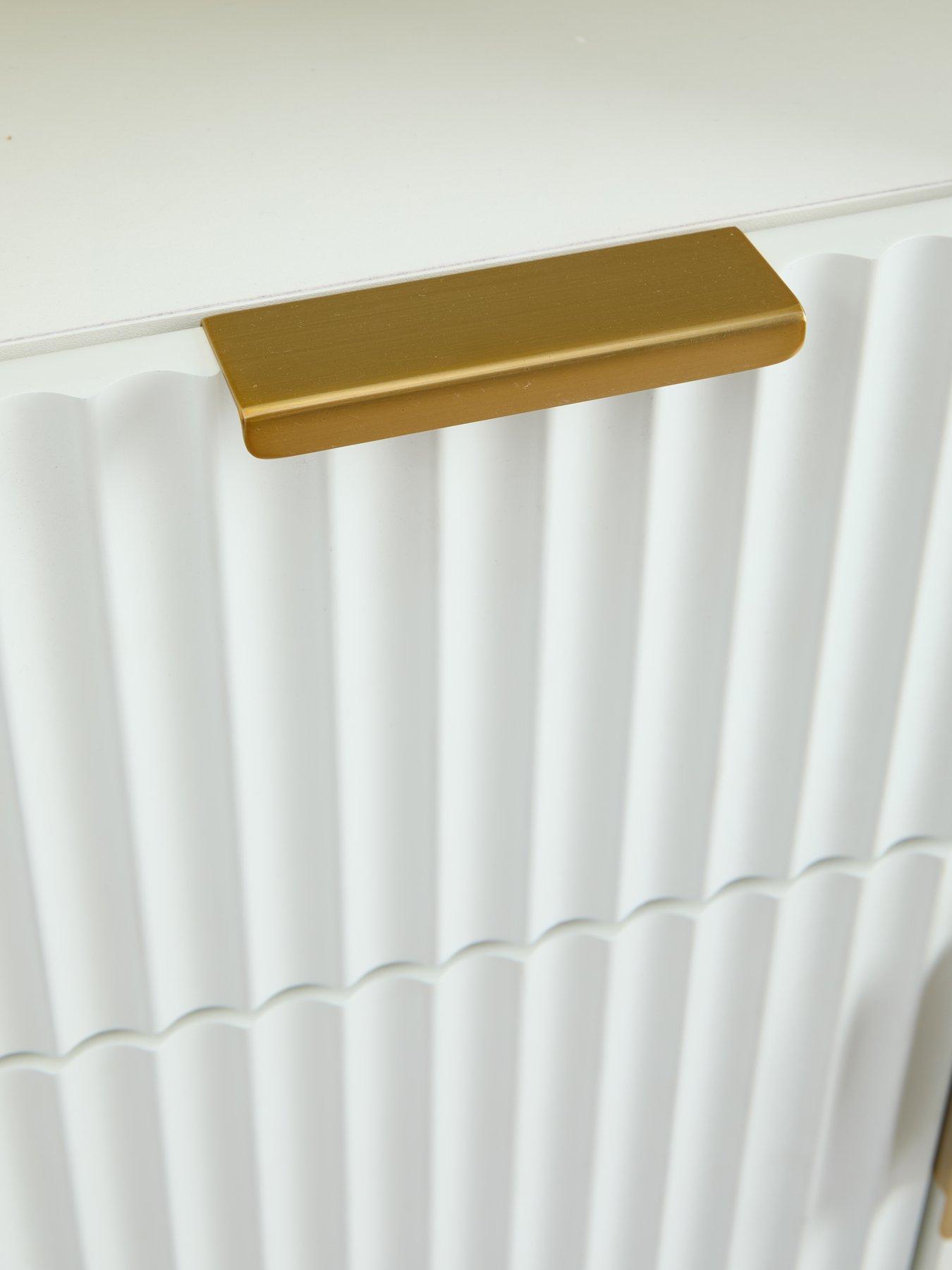 Image 6 of 7 of The Very Collection Cora Fluted Tall Cabinet - FSC&reg; Certified
