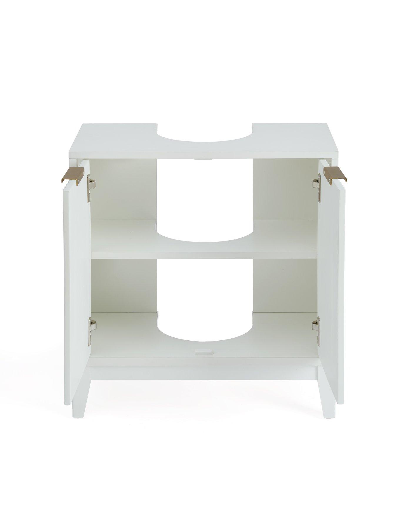 Image 4 of 7 of The Very Collection Cora Fluted Under Sink Cabinet - FSC&reg; Certified