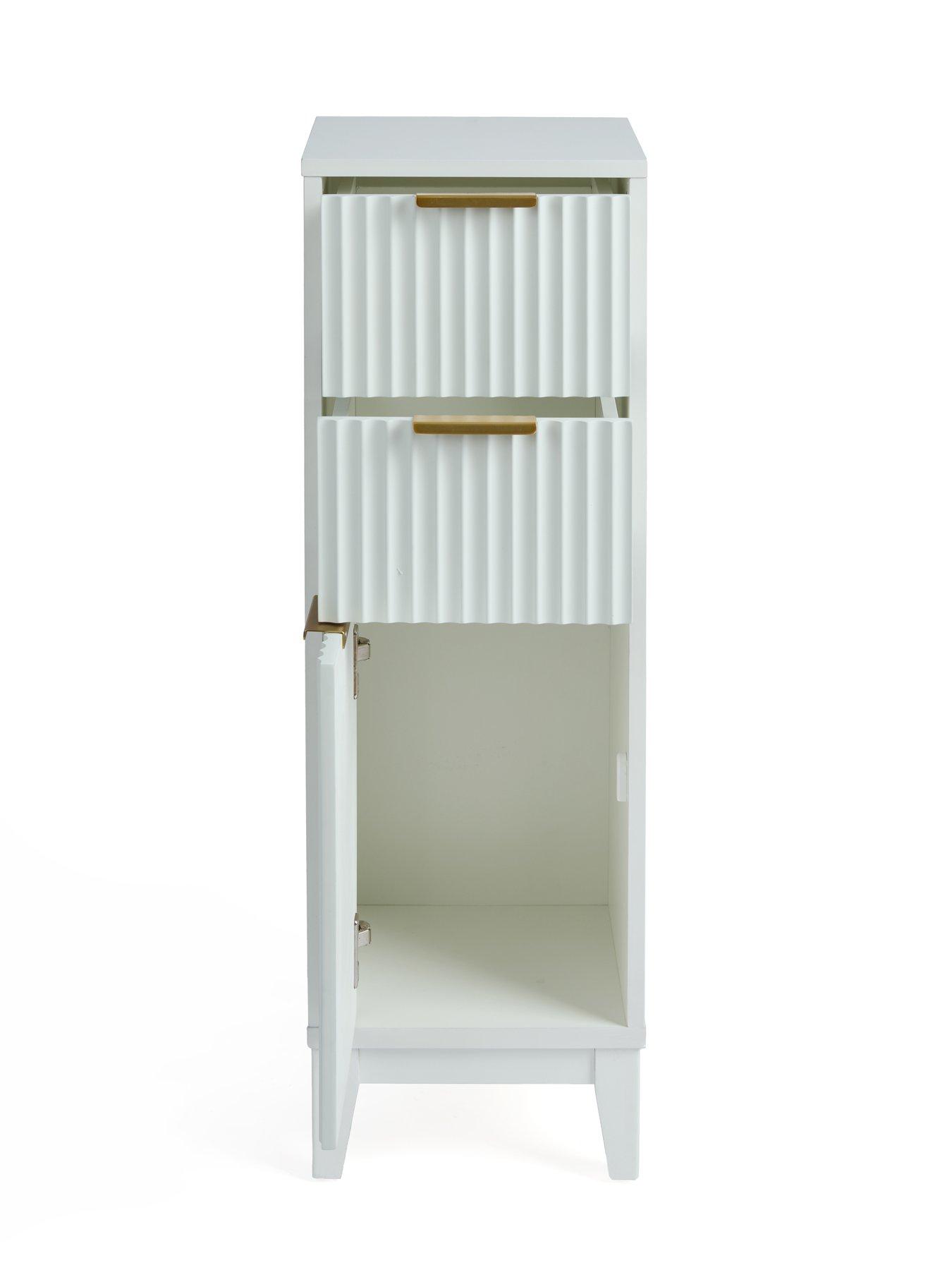 Image 4 of 7 of The Very Collection Cora Fluted Low Freestanding Cabinet - FSC&reg; Certified