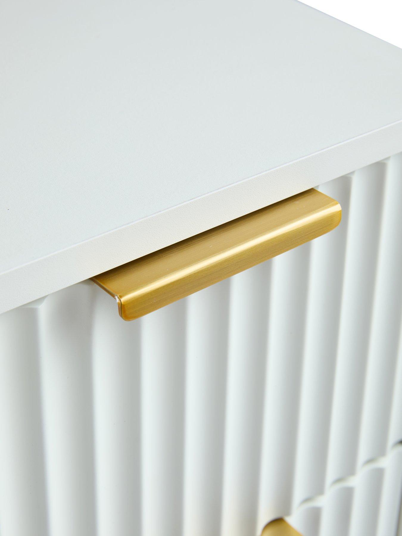 Image 5 of 7 of The Very Collection Cora Fluted Low Freestanding Cabinet - FSC&reg; Certified