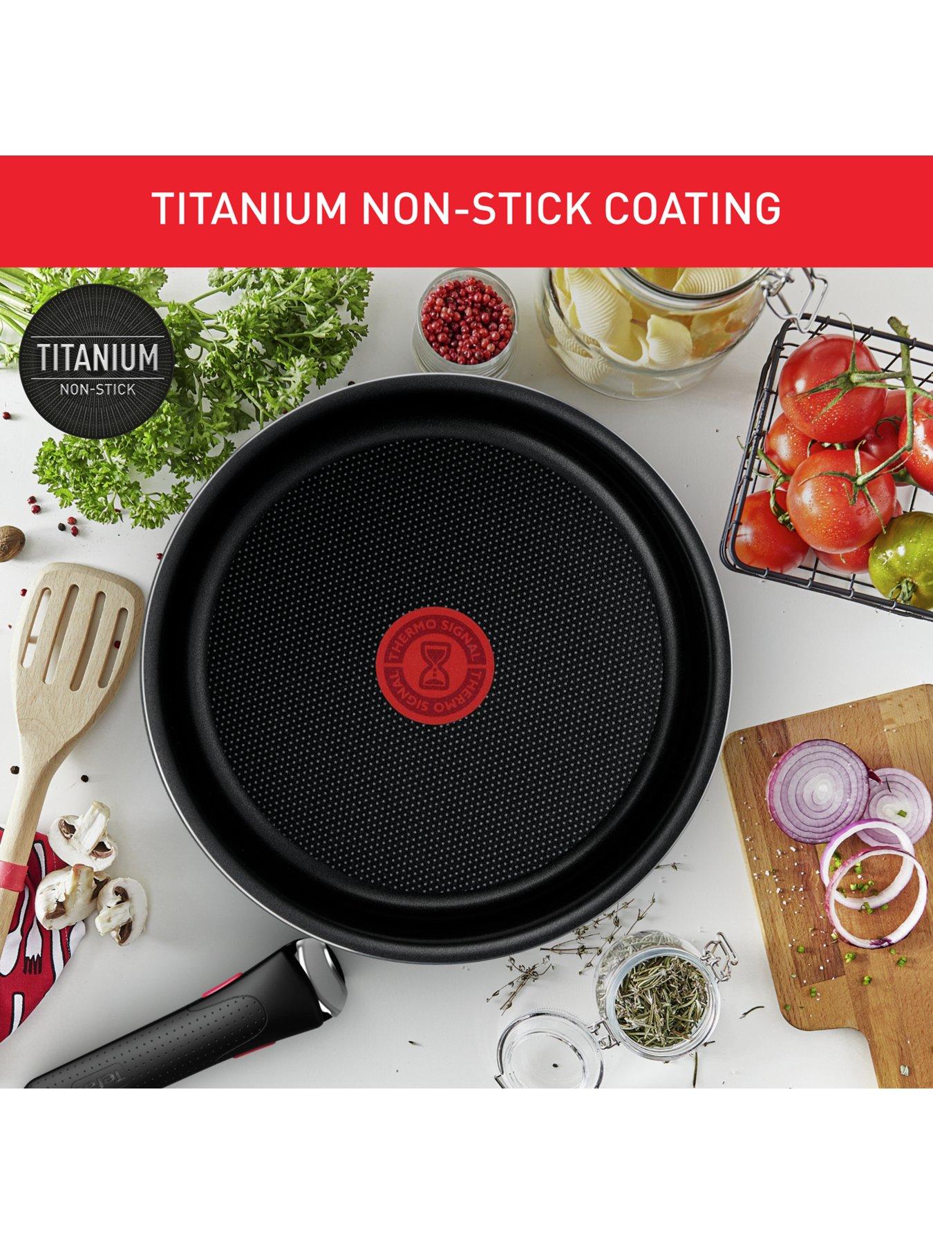 Image 6 of 8 of Tefal Ingenio Easy+ 10pc Non-Stick Stackable Pan Set