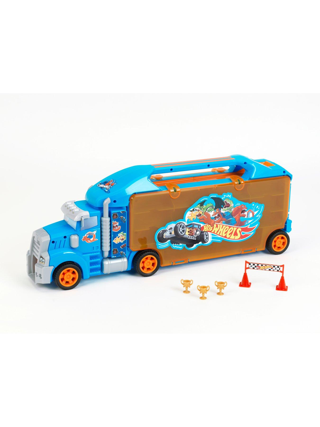 Image 2 of 7 of Hot Wheels City Creatures Carry Case Truck