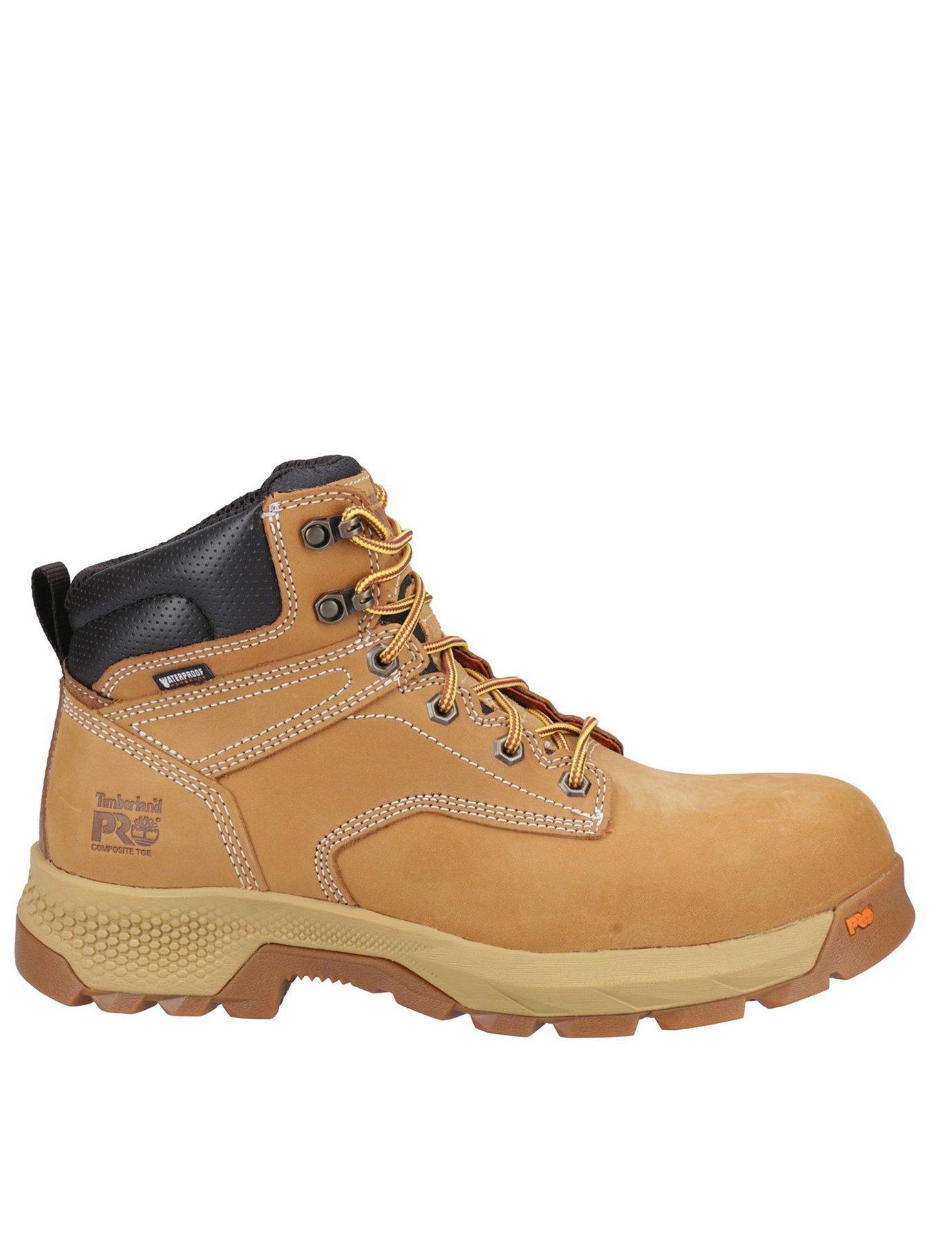 undefined Mens Titan 6 Inch Boots - Wheat