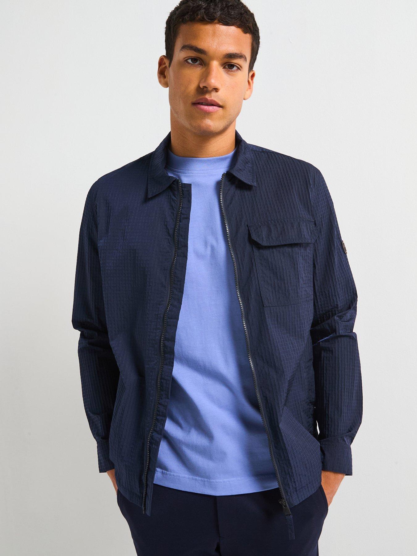undefined Rosso Ripstop Overshirt - Navy
