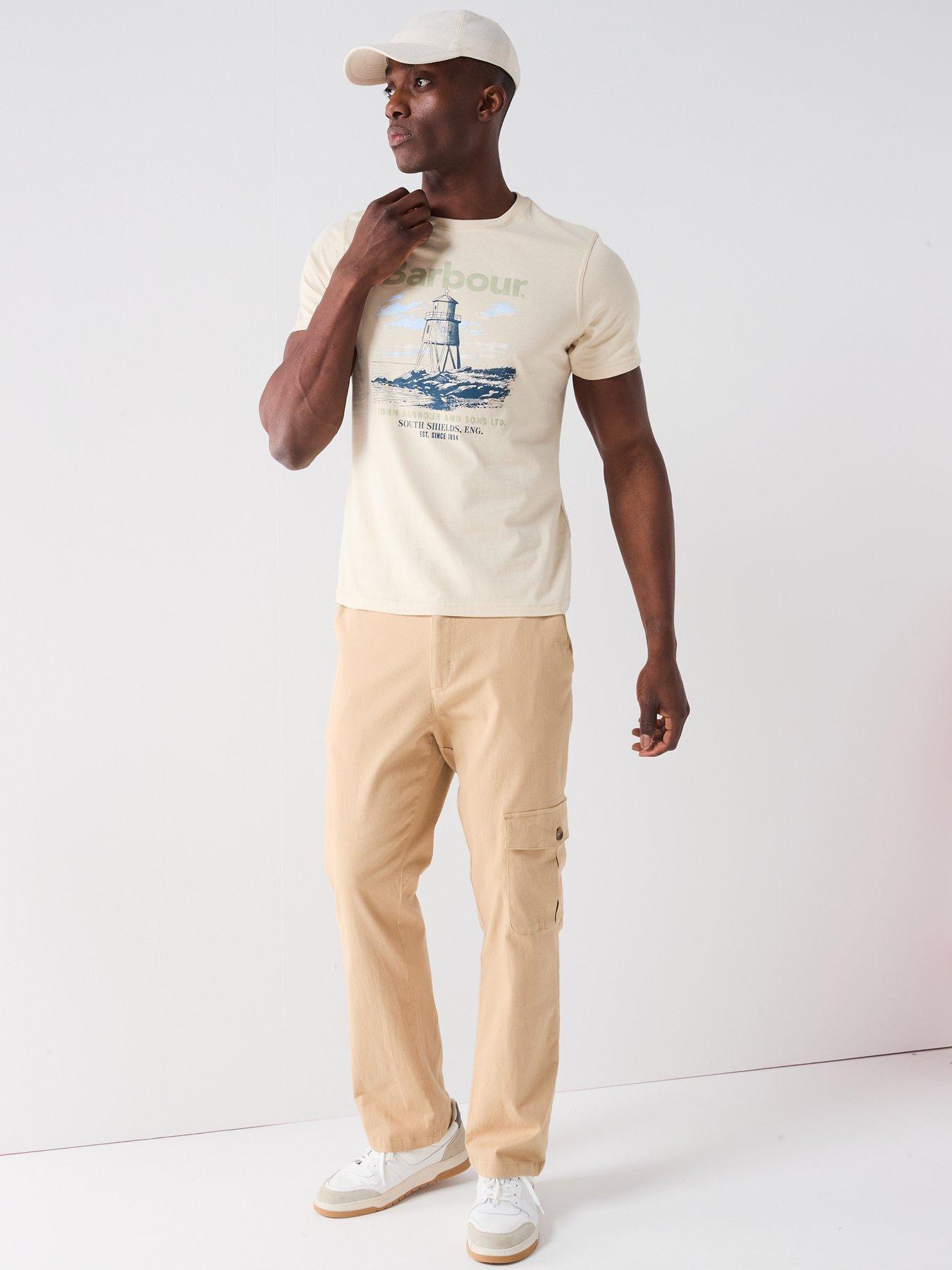 Image 3 of 5 of Barbour Harbourside Graphic T-Shirt - Cream