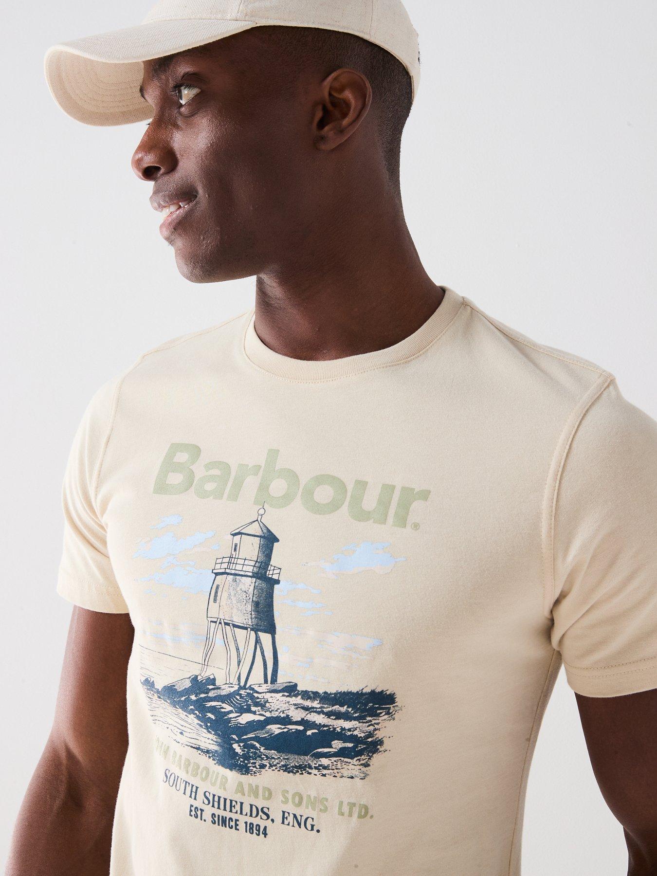 Image 5 of 5 of Barbour Harbourside Graphic T-Shirt - Cream
