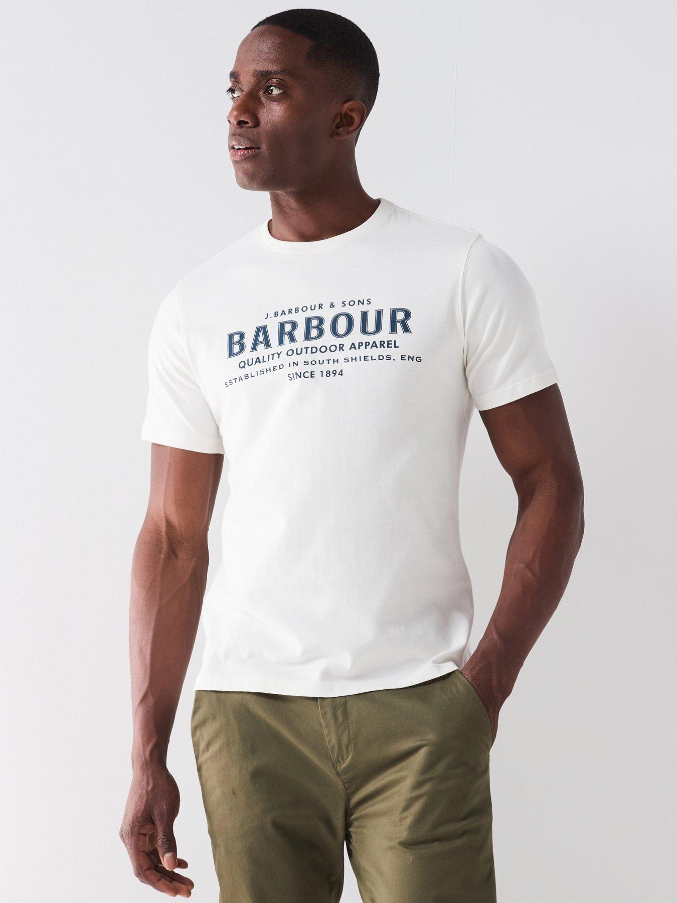 undefined Moorside Logo Graphic T-Shirt - White