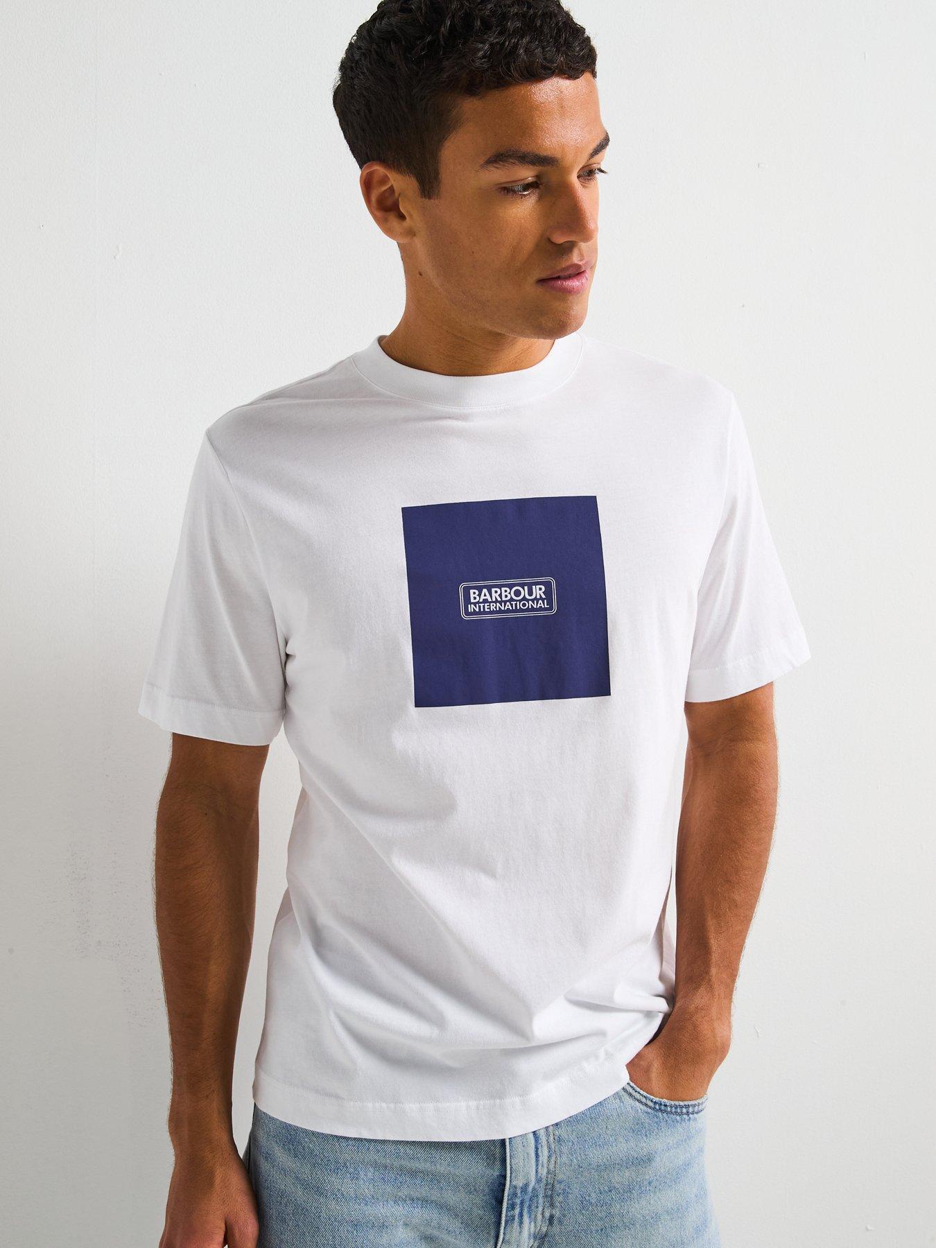 undefined Mass Graphic Relaxed Cotton T-Shirt - White