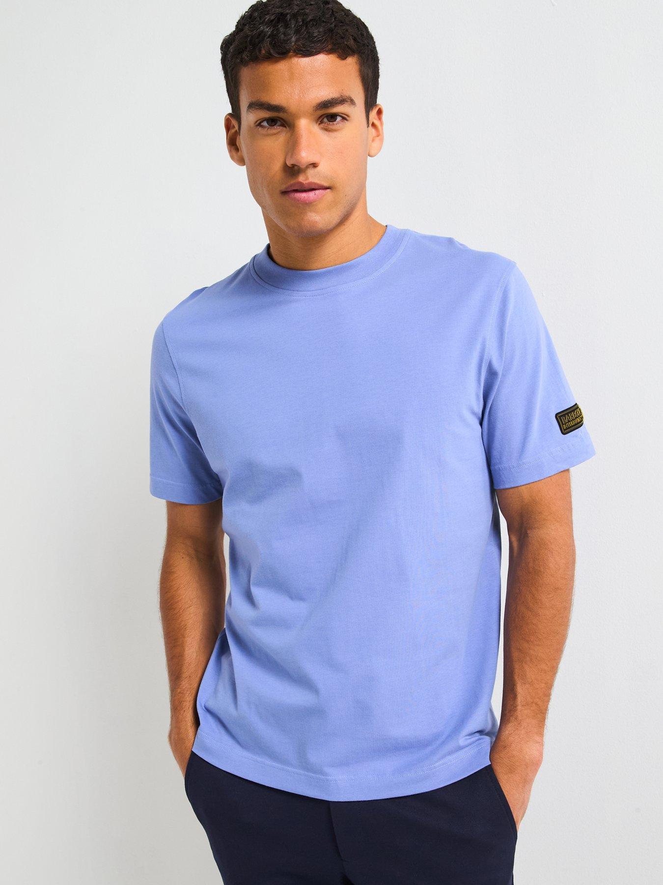 undefined Outline Relaxed Jersey T-Shirt - Blue