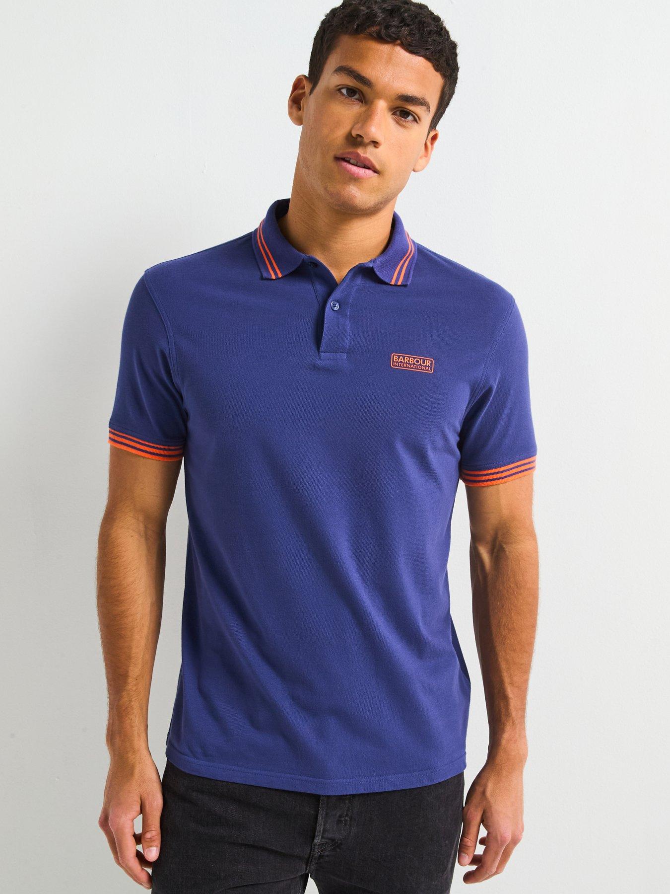 undefined Calibrated Cotton Polo Shirt - Navy