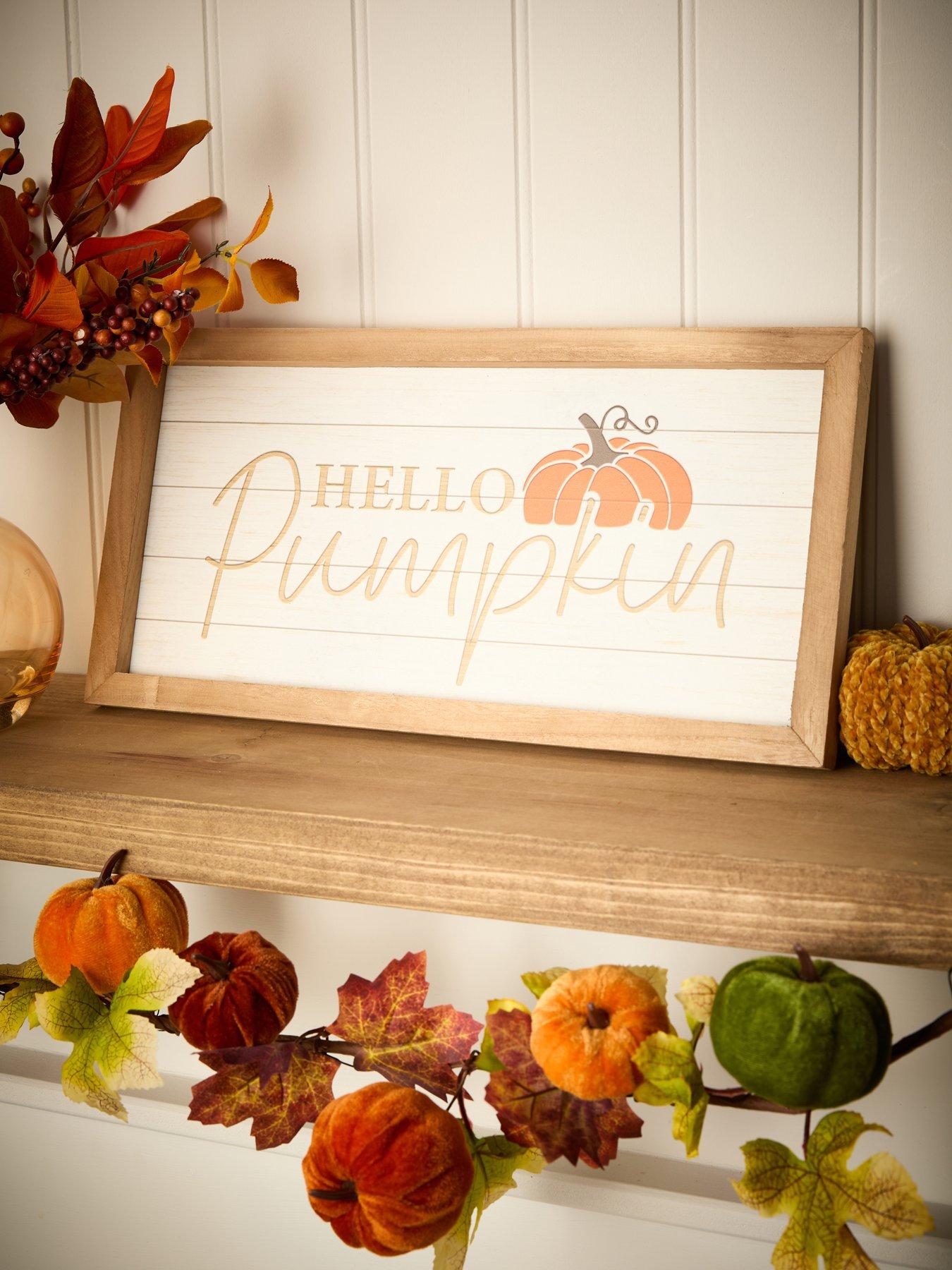 undefined Hello Pumpkin Wall Art