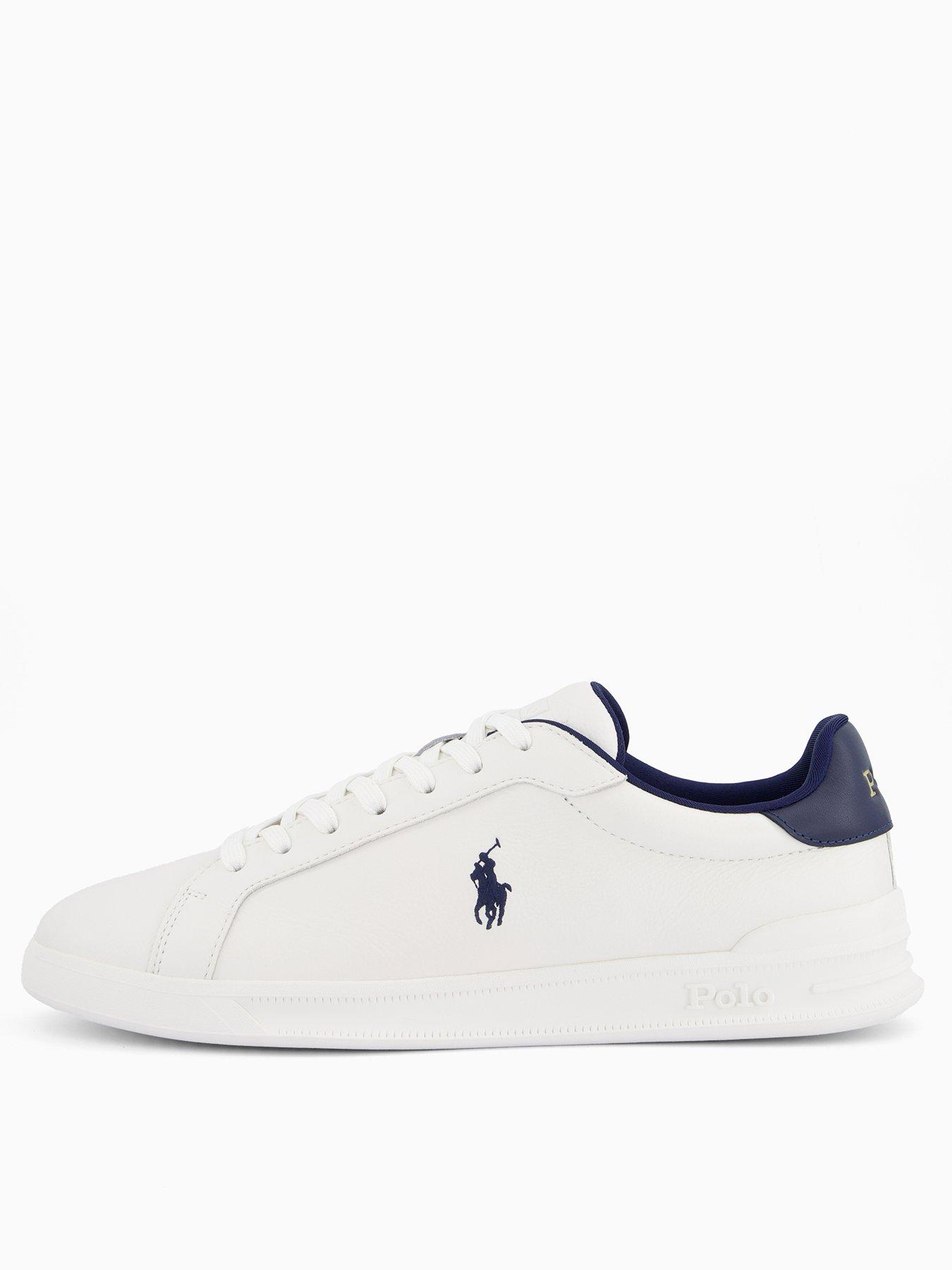 undefined Bedford Leather And Suede Trainer - White