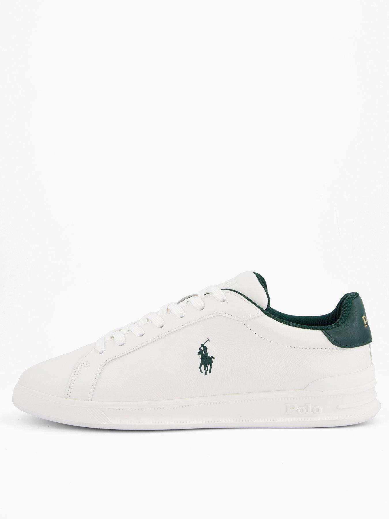 undefined Bedford Leather And Suede Trainer - White