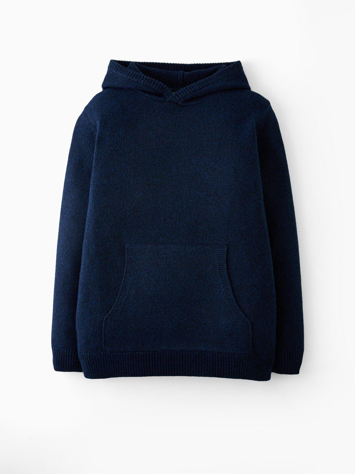 Image 6 of 6 of V by Very Boys Knitted Hoodie - Blue