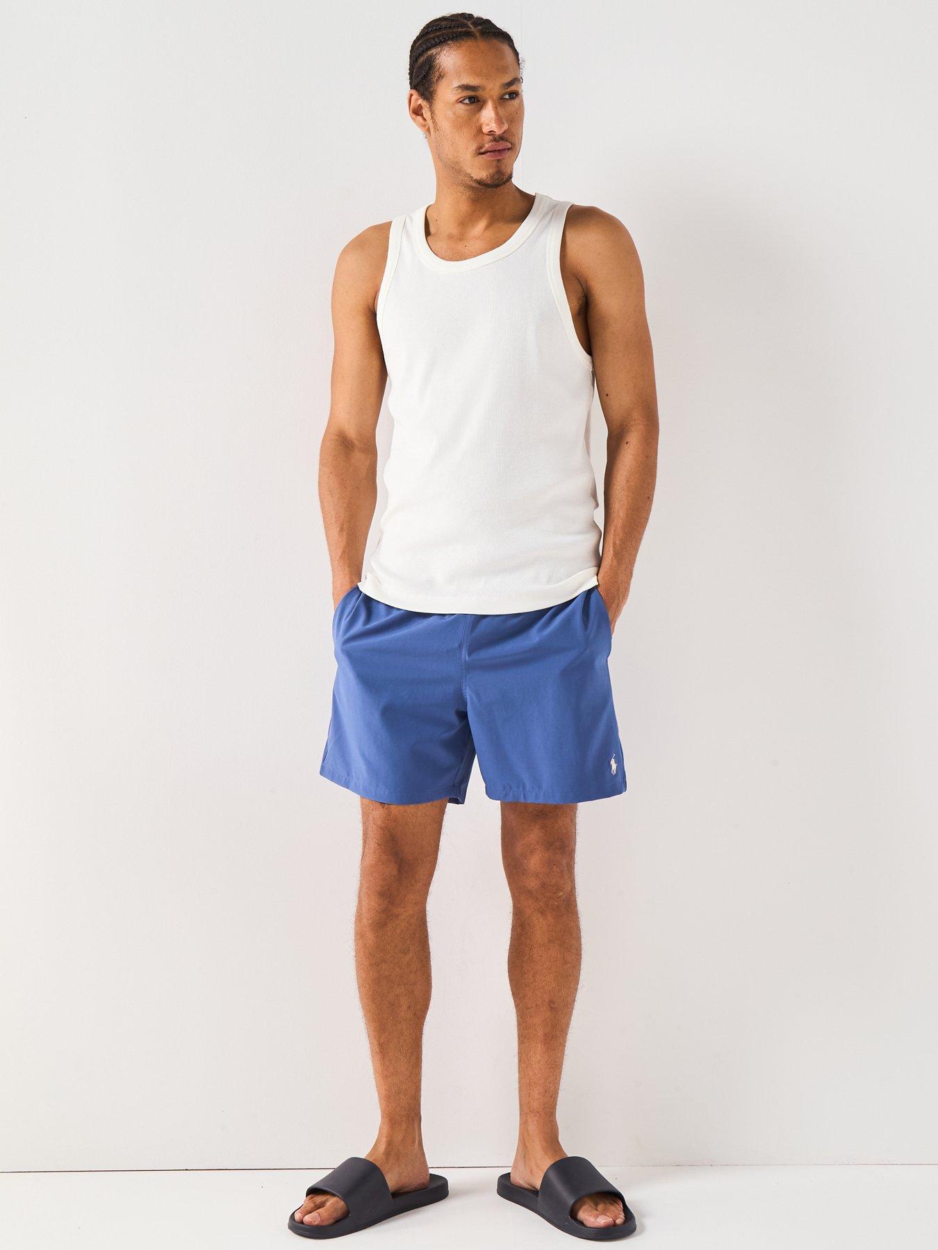 Image 3 of 6 of Polo Ralph Lauren Traveler Swim Shorts - Blue