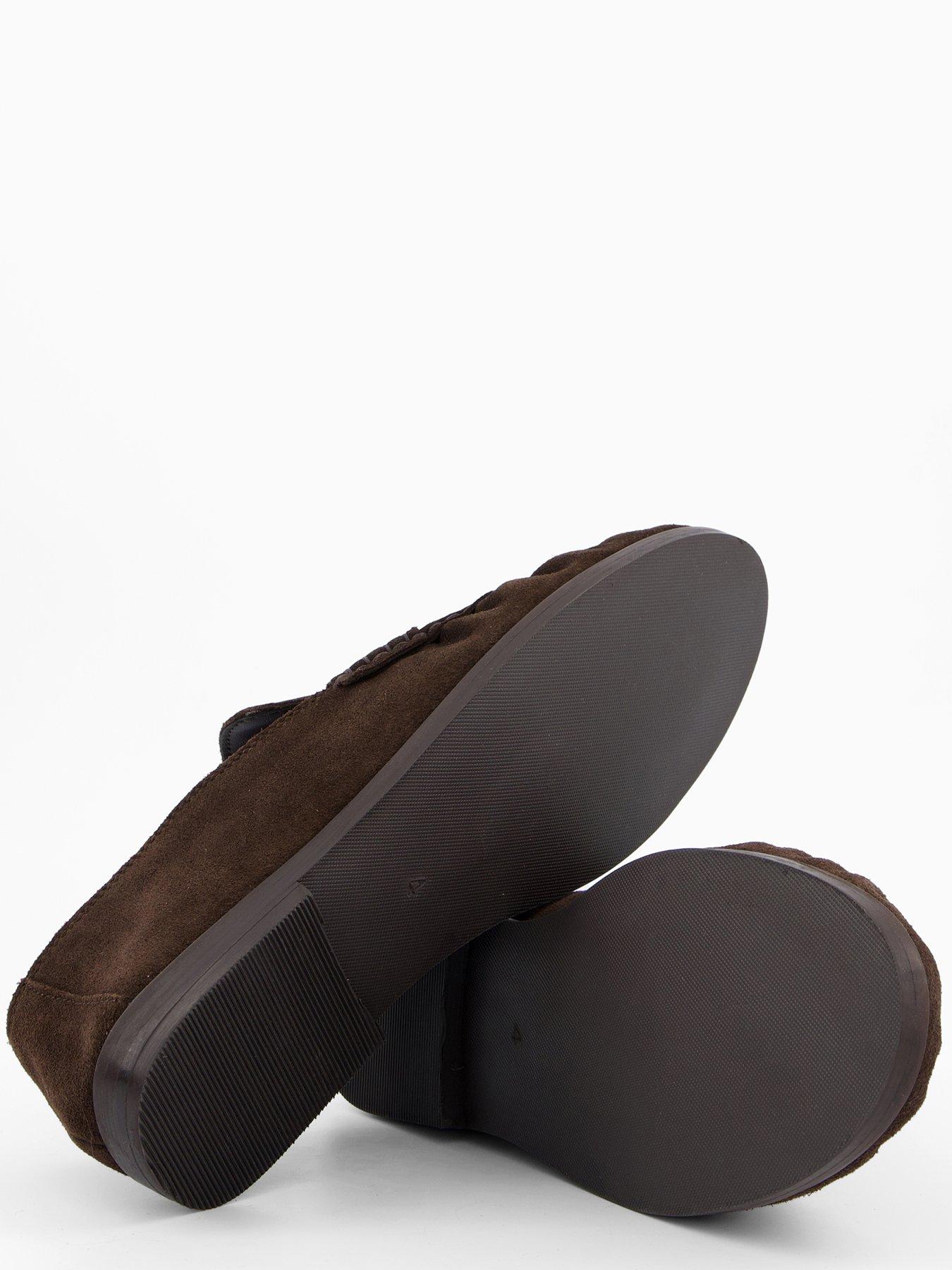 Image 6 of 8 of V by Very Real&nbsp;Suede Loafer - Brown