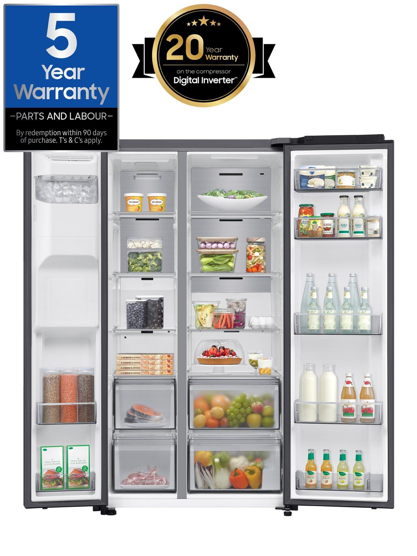 Image 2 of 8 of Samsung Series 7 RS70F66KCFEU 634-litre Smart American Fridge Freezer with Spacemax Technology -&nbsp;Black