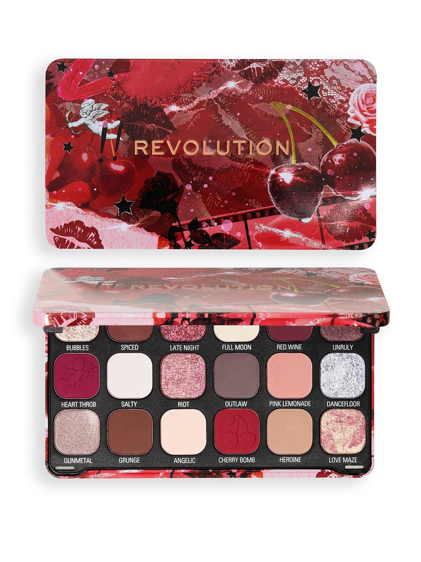 Revolution Beauty London Revolution Beauty Forever Flawless Palette Cherry Rebel Red, One Colour, Women