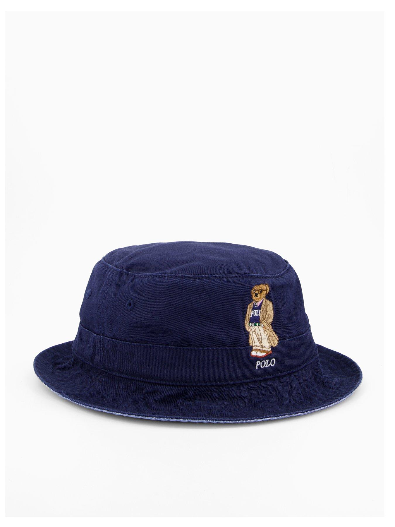 undefined Polo Ralph Lauren Bear Loft Bucket Hat - Navy