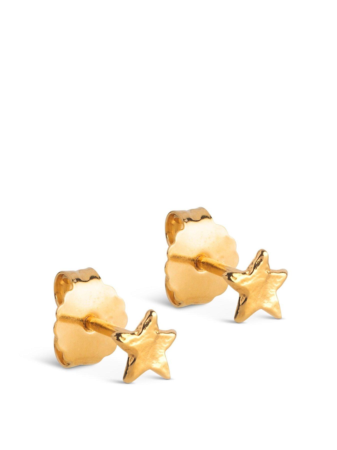 Enamel Copenhagen Gold Star Energy Studs