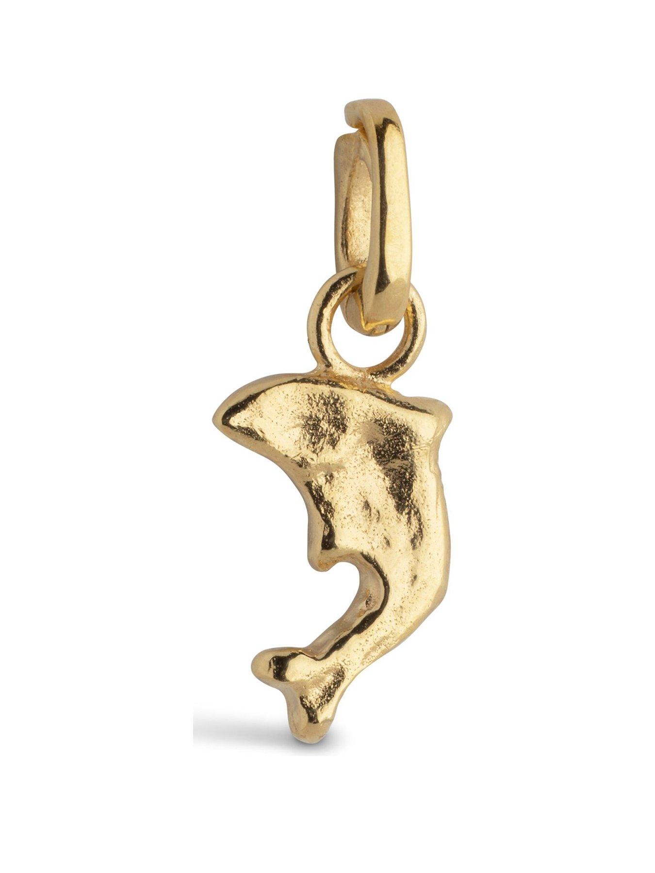 undefined Joyful Dolphin Gold Charm