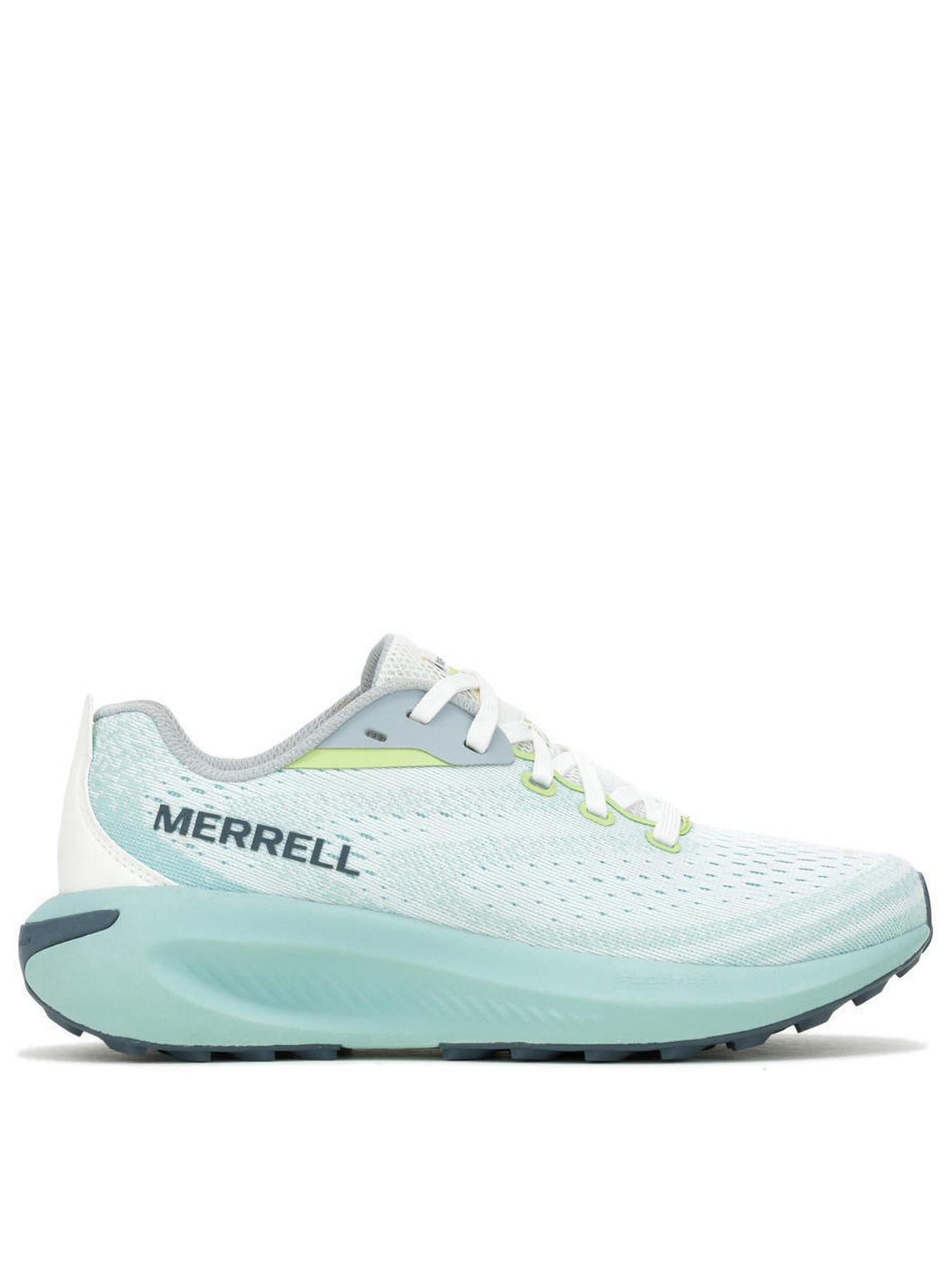 Merrell Womens Morphlite Shoe- White/blue
