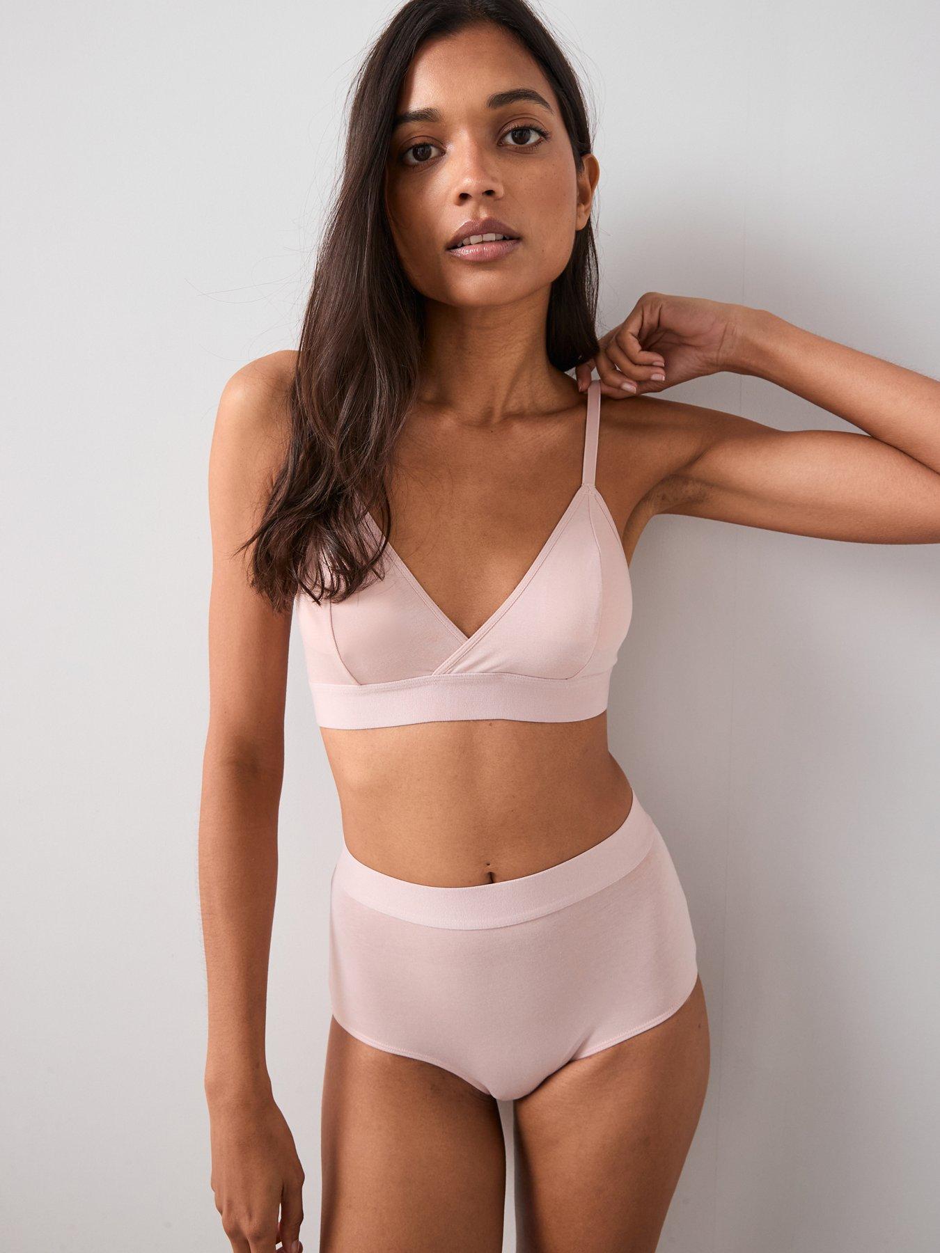 Image 7 of 7 of The Very Collection 3 Pack High Waist Cotton Briefs - Multi