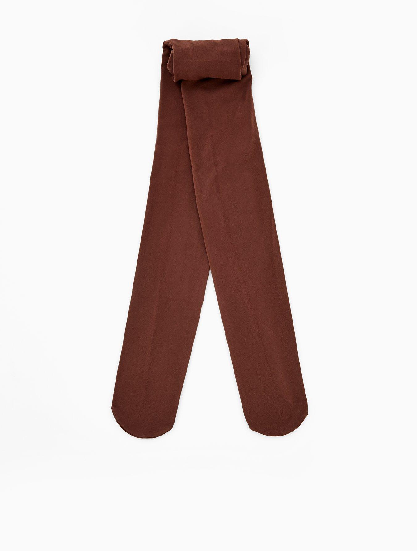 V by Very 60 Denier Brown Tights
