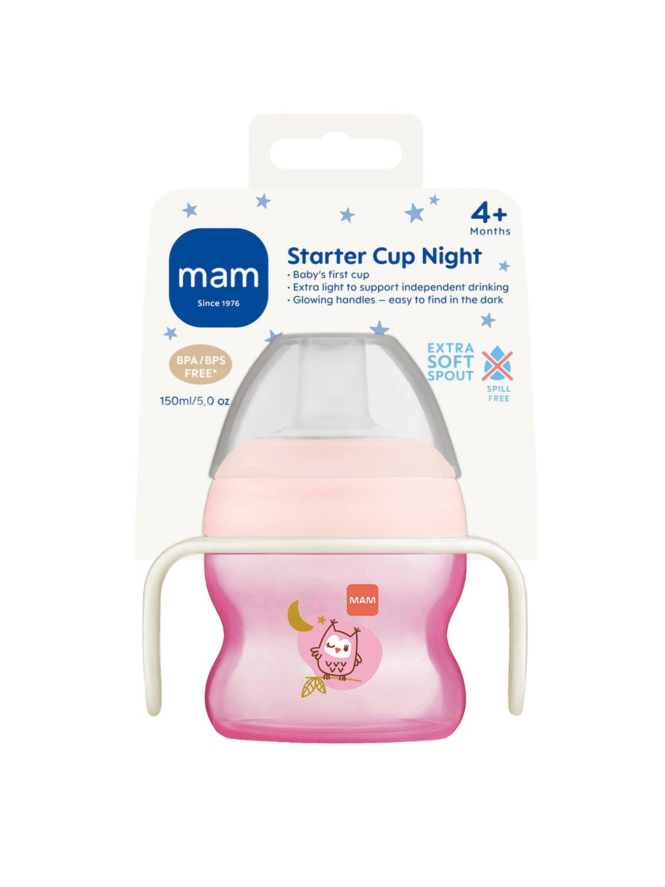 Image 2 of 2 of MAM Starter Cup 150ml With Glow Handles - Pink