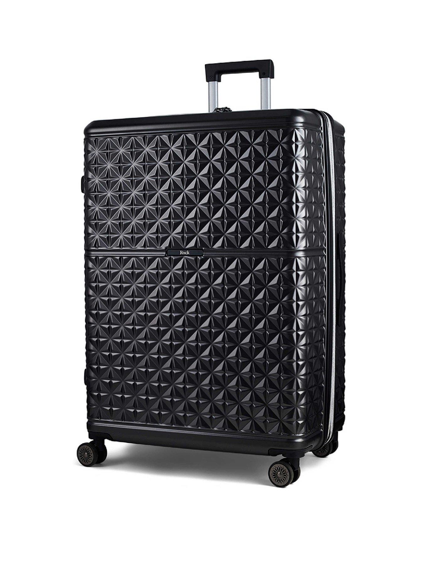 Image of Rock Luggage Maya Large Suitcase - Charcoal