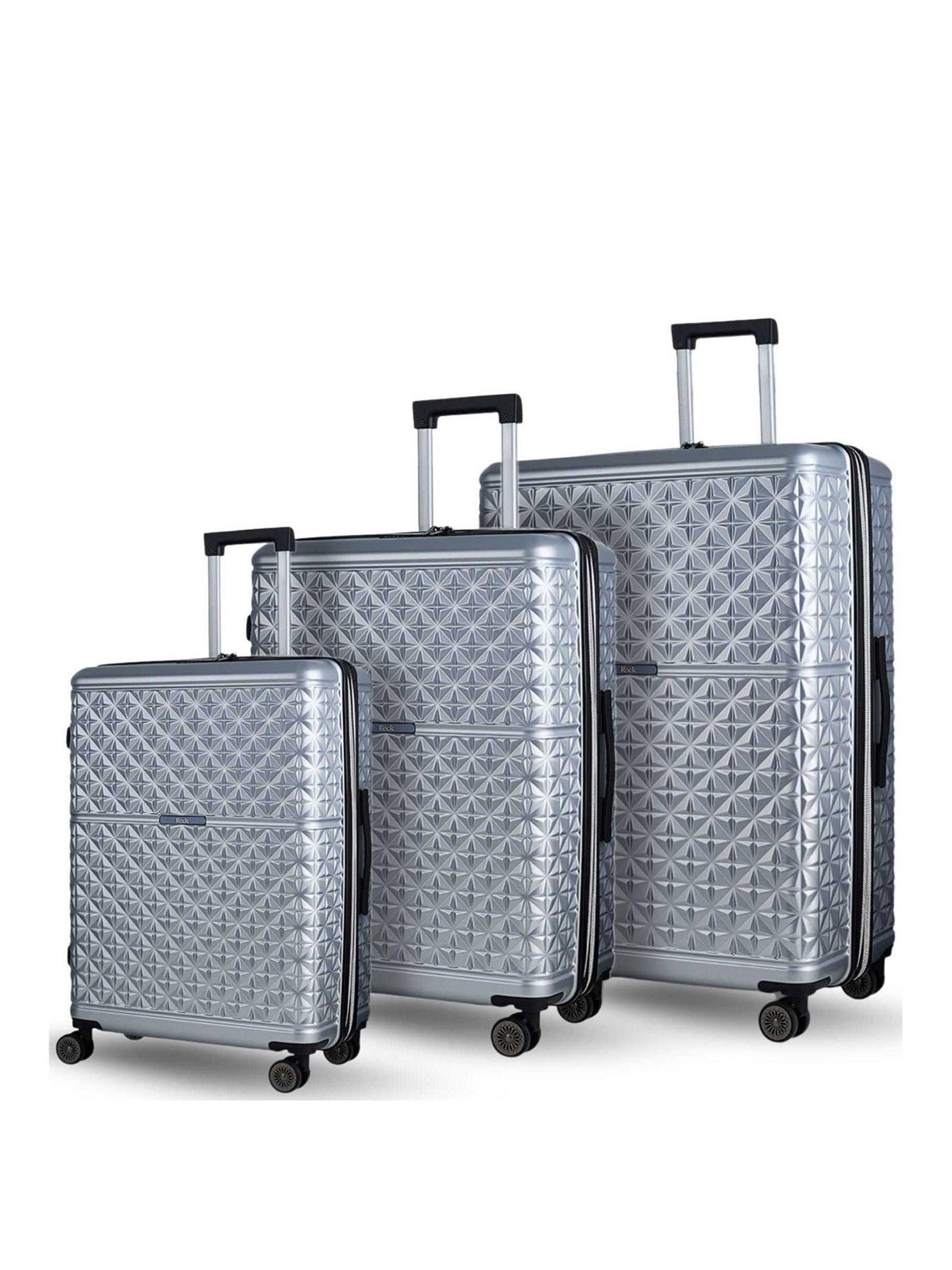 undefined Maya 3-Piece Luggage Set - Silver