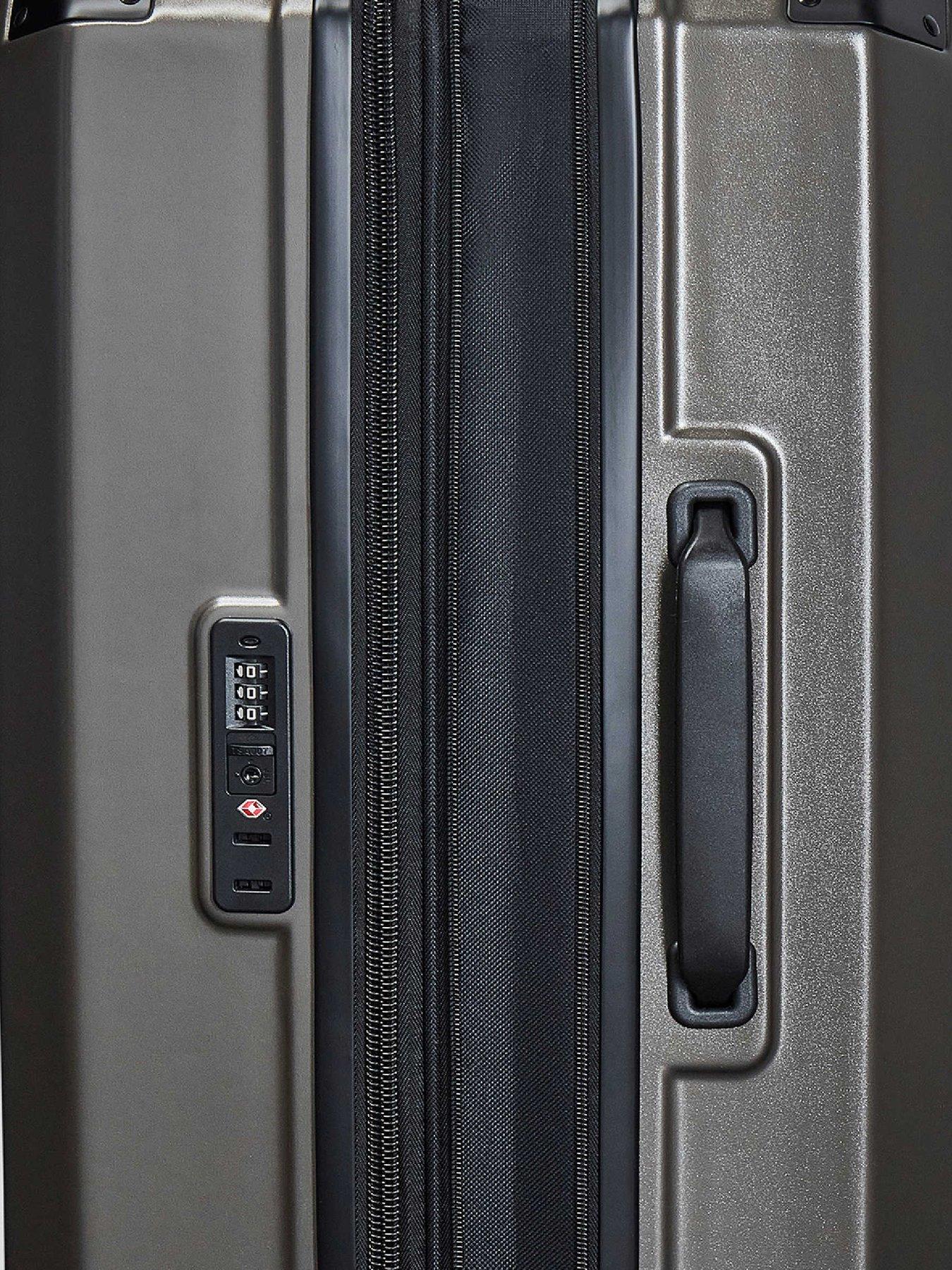 Image 4 of 7 of Rock Luggage Alpine Medium Suitcase - Black