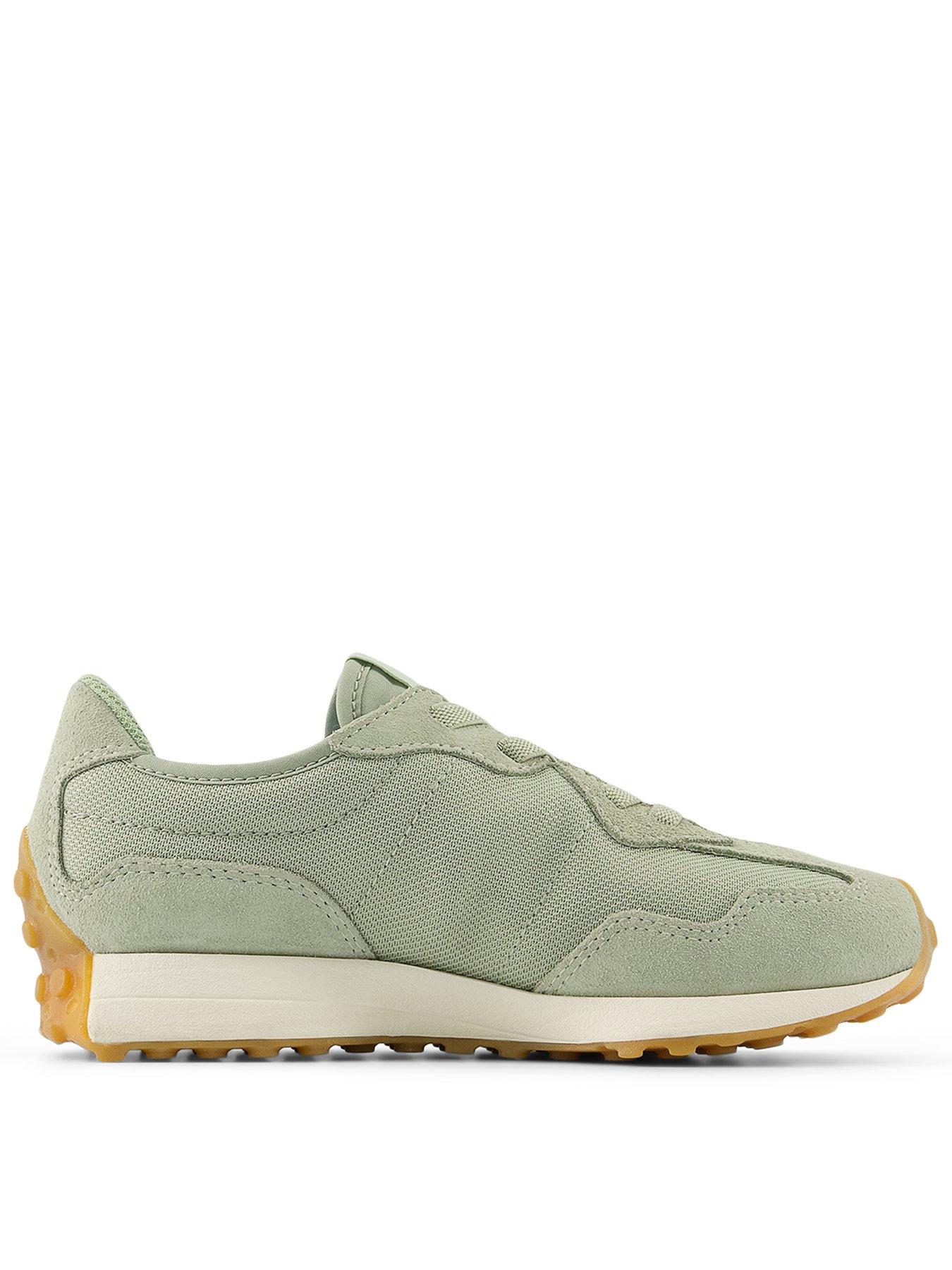 New Balance Kid's 327 Trainers, Green, Size 12 Younger
