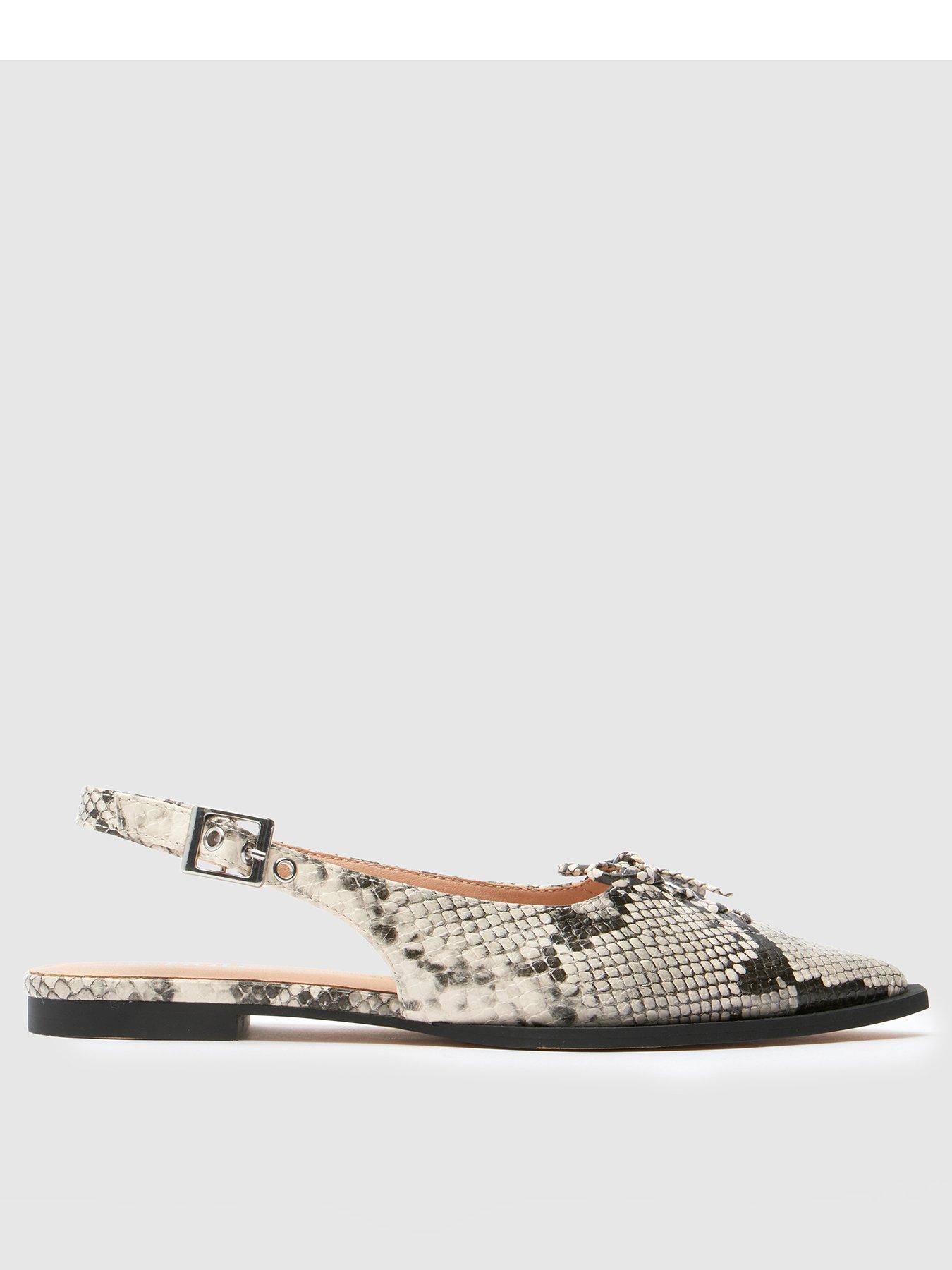 undefined Lorie Point Hardware Flat Shoe - Print