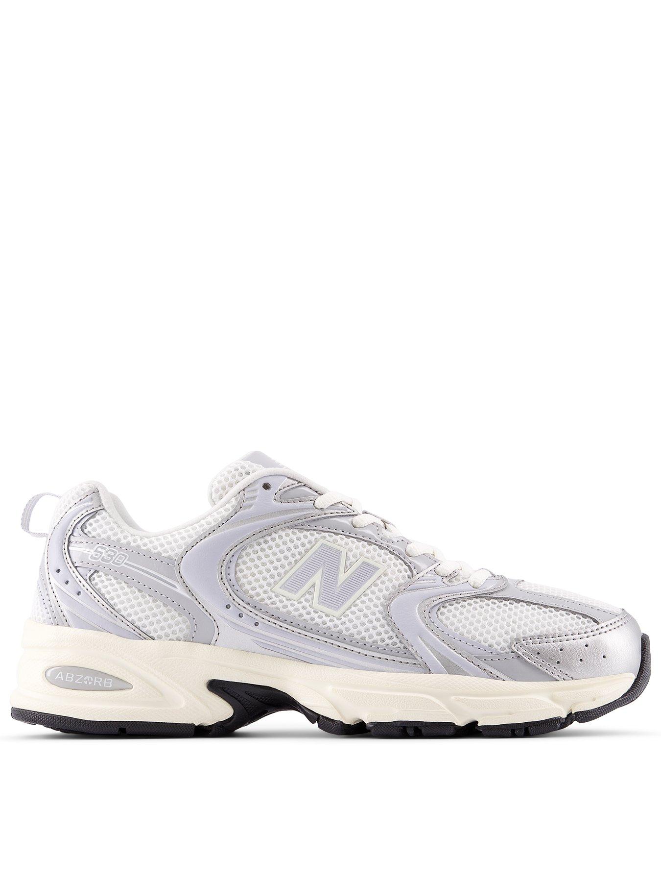 undefined Women's 530 Trainers - White/lilac