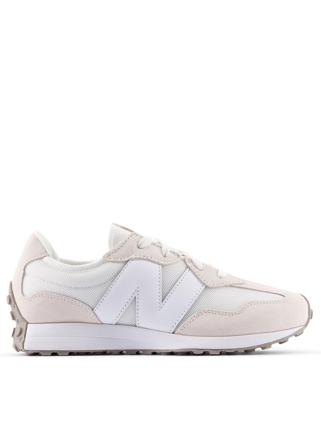 New Balance Junior 327 Trainers, White, Size 5.5 Older