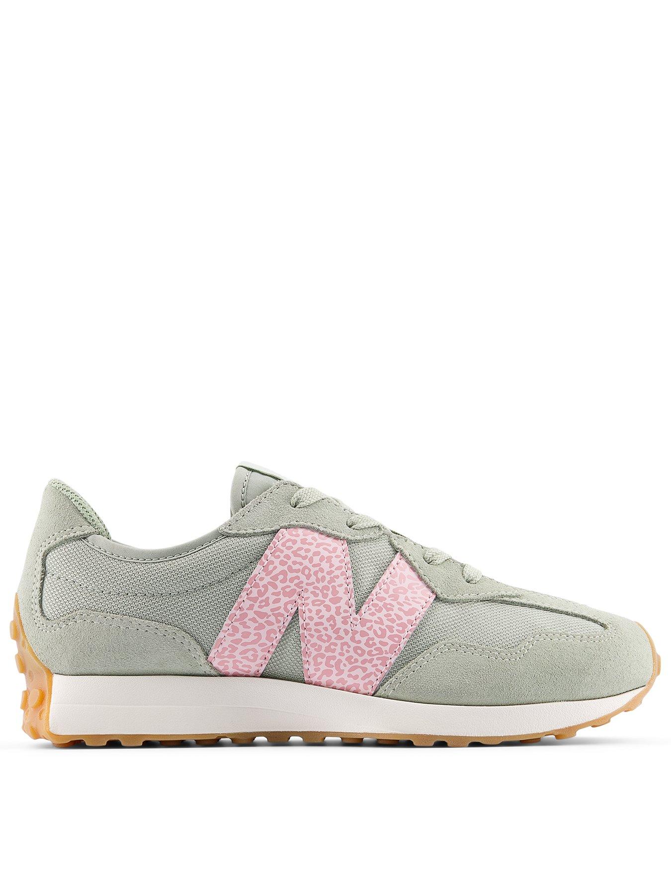 Image 1 of 5 of New Balance Junior 327 Trainers - Green