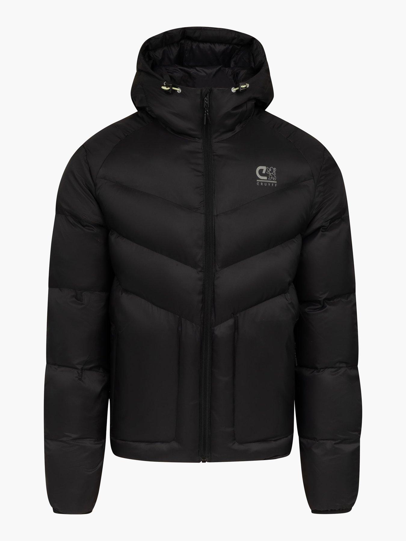 CRUYFF Hermatite Puffer Coat - Grey