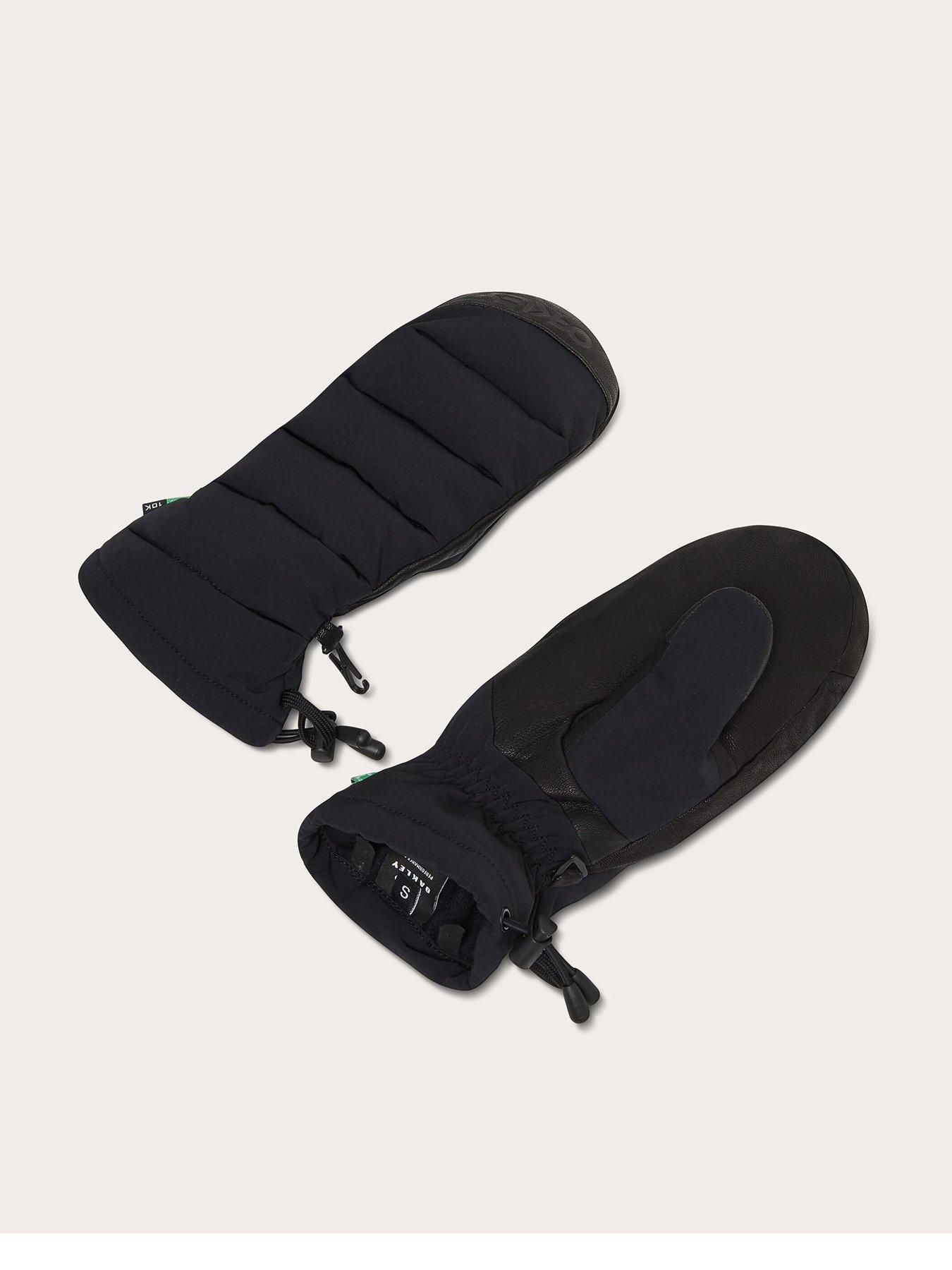 Oakley Womens B1B Winter Ski Mittens - Black