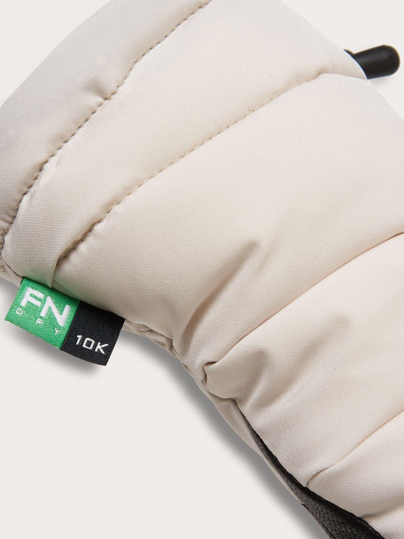 Image 2 of 2 of Oakley Womens B1B Winter Ski Mittens - Cream