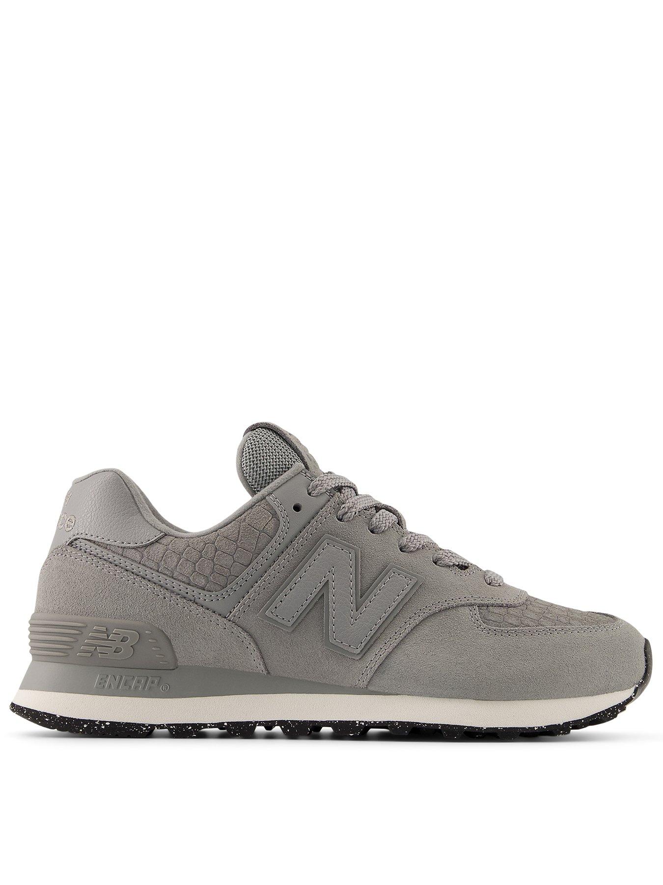 New Balance Women's 574 Trainers - Grey/animal