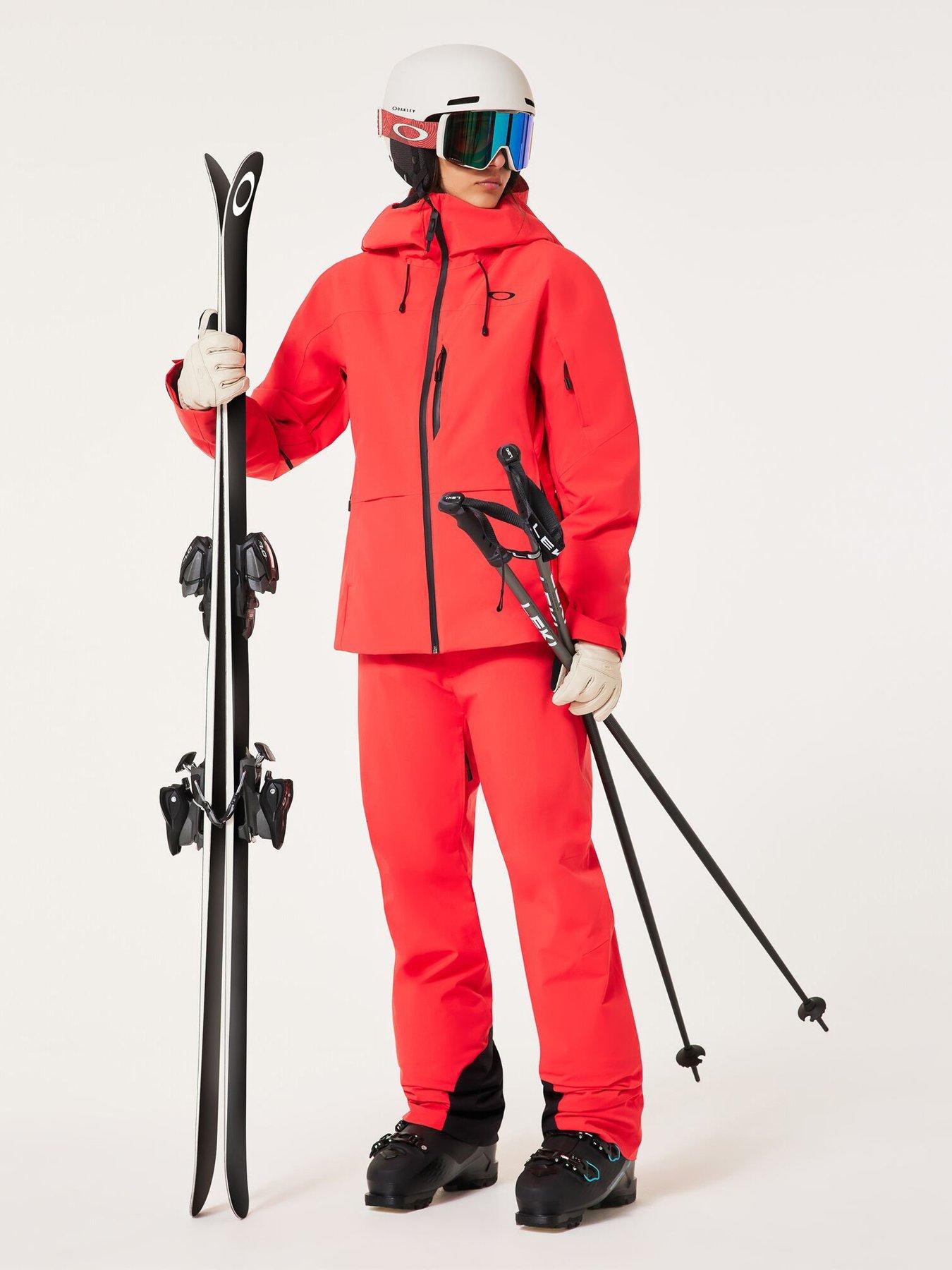 Oakley Womens Canopy Insulated Ski Pant, Red, Size Xs, Women
