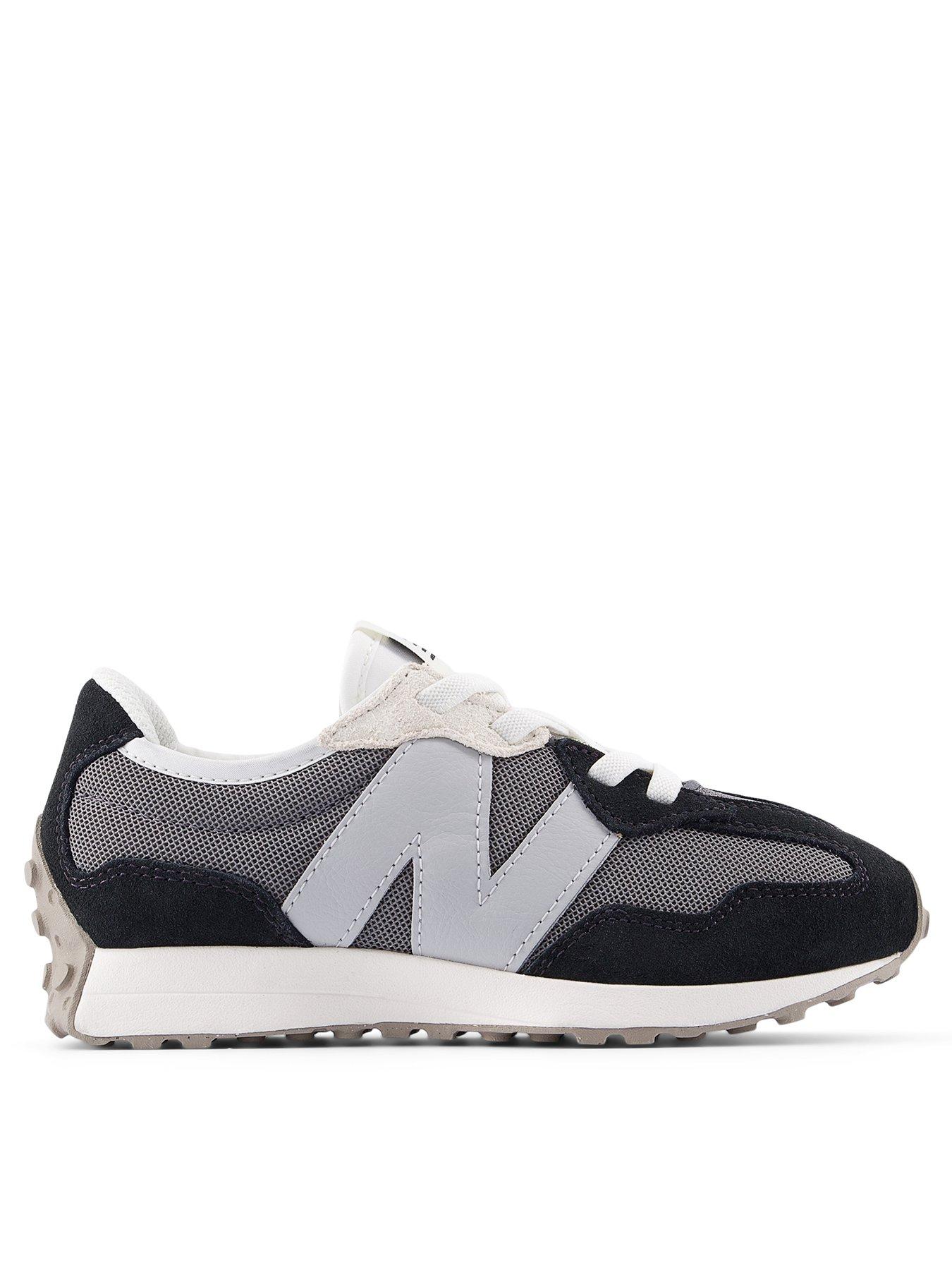 undefined Kid's 327 Trainers - Black