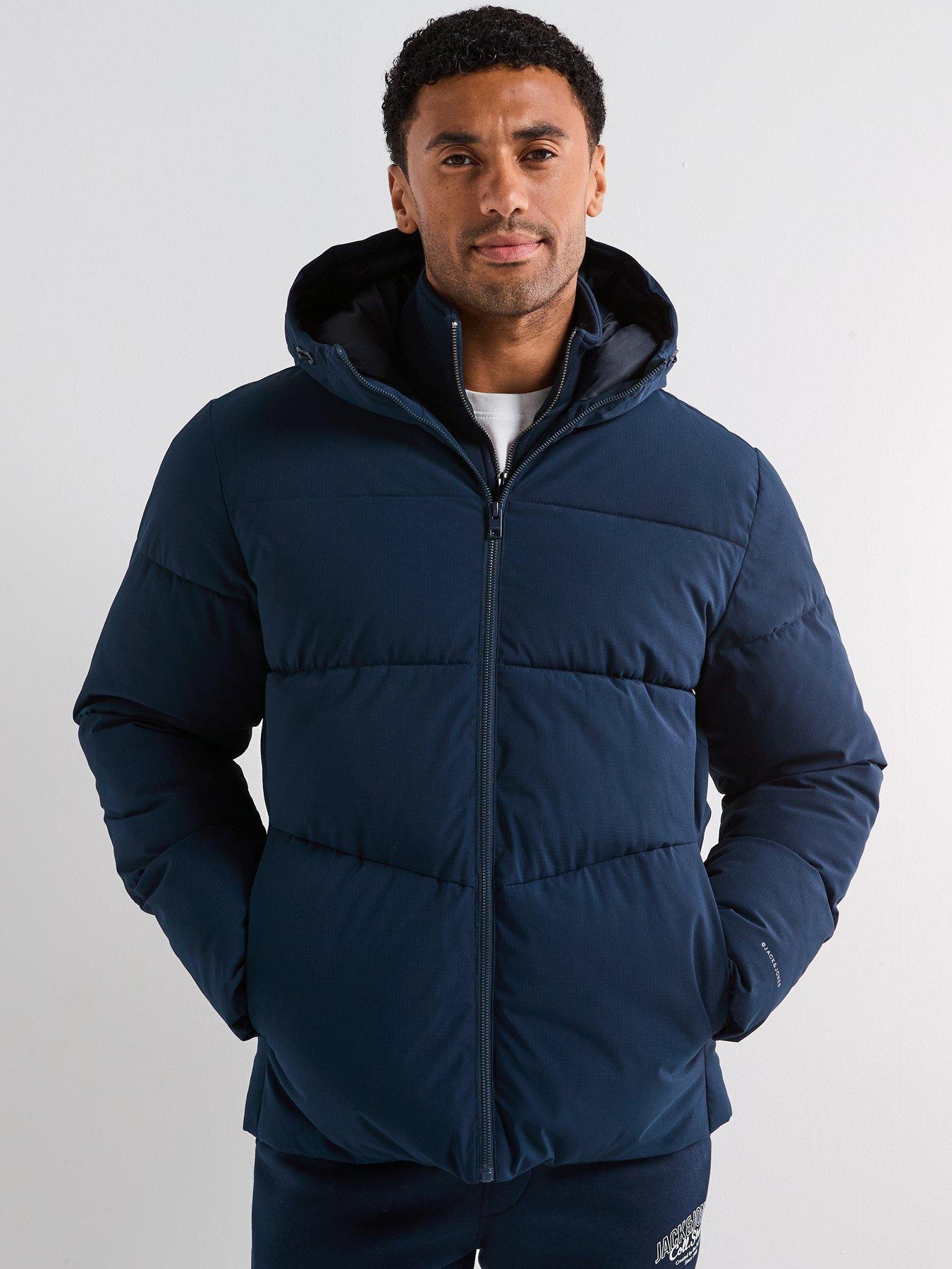 Jack & Jones Mid Length Padded - Navy