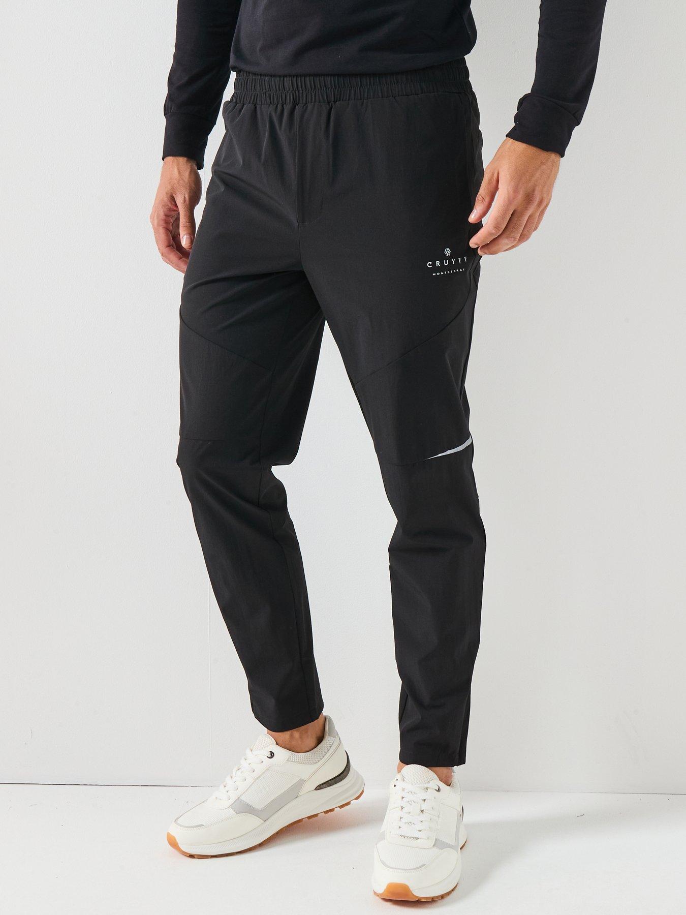 CRUYFF Essential Peak Trousers- Black