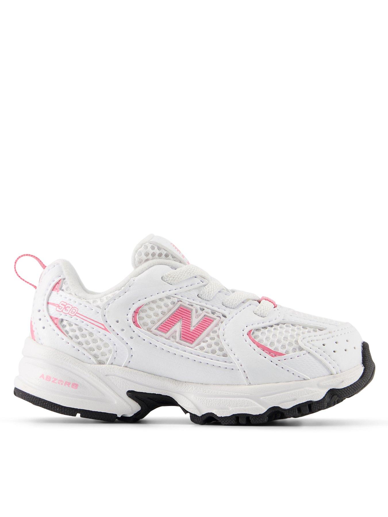 undefined Toddler 530 Trainers - White/pink