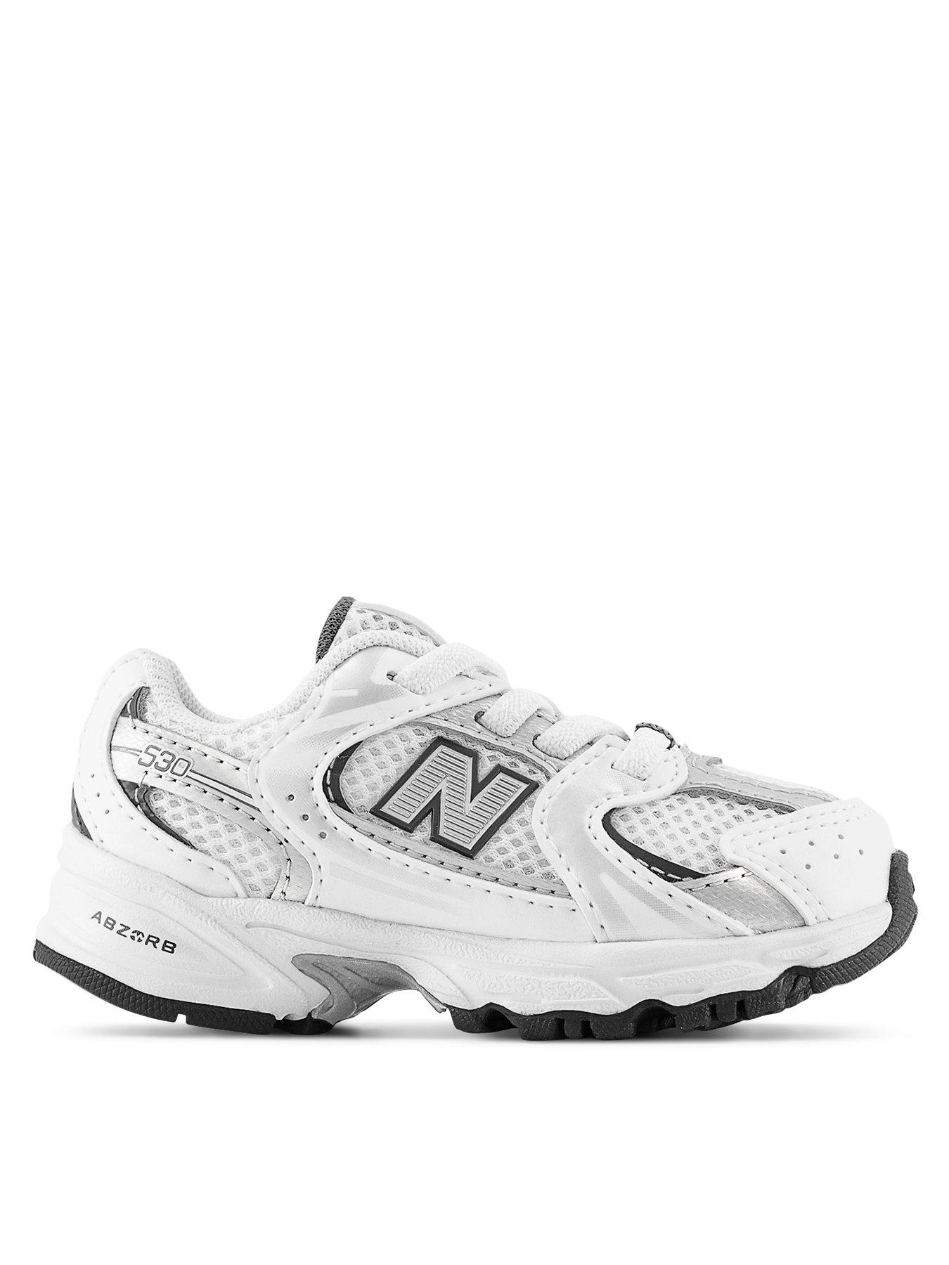 New Balance Toddler 530 Trainers, White, Size 9 Younger