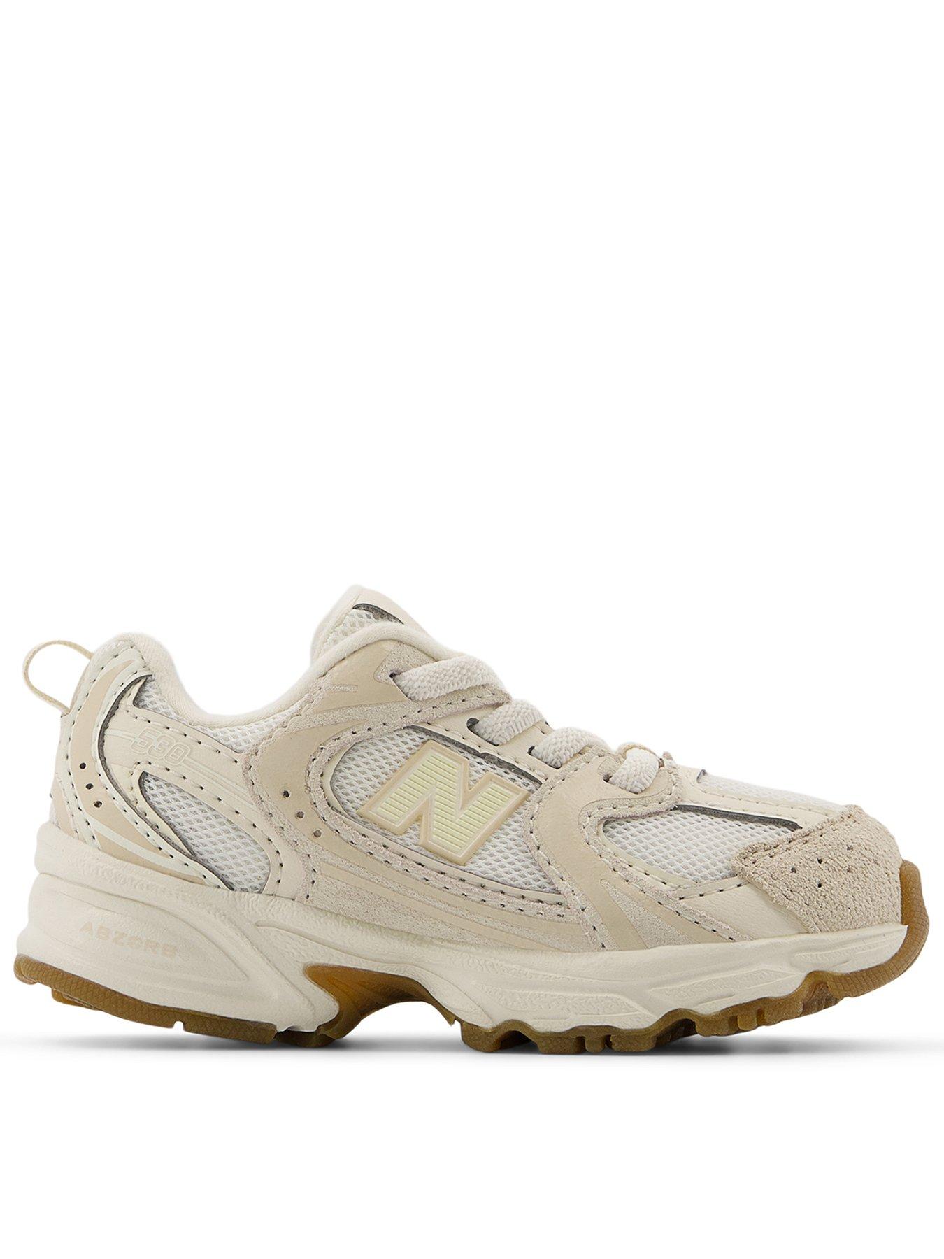 New Balance Toddler 530 Trainers, Beige, Size 7 Younger