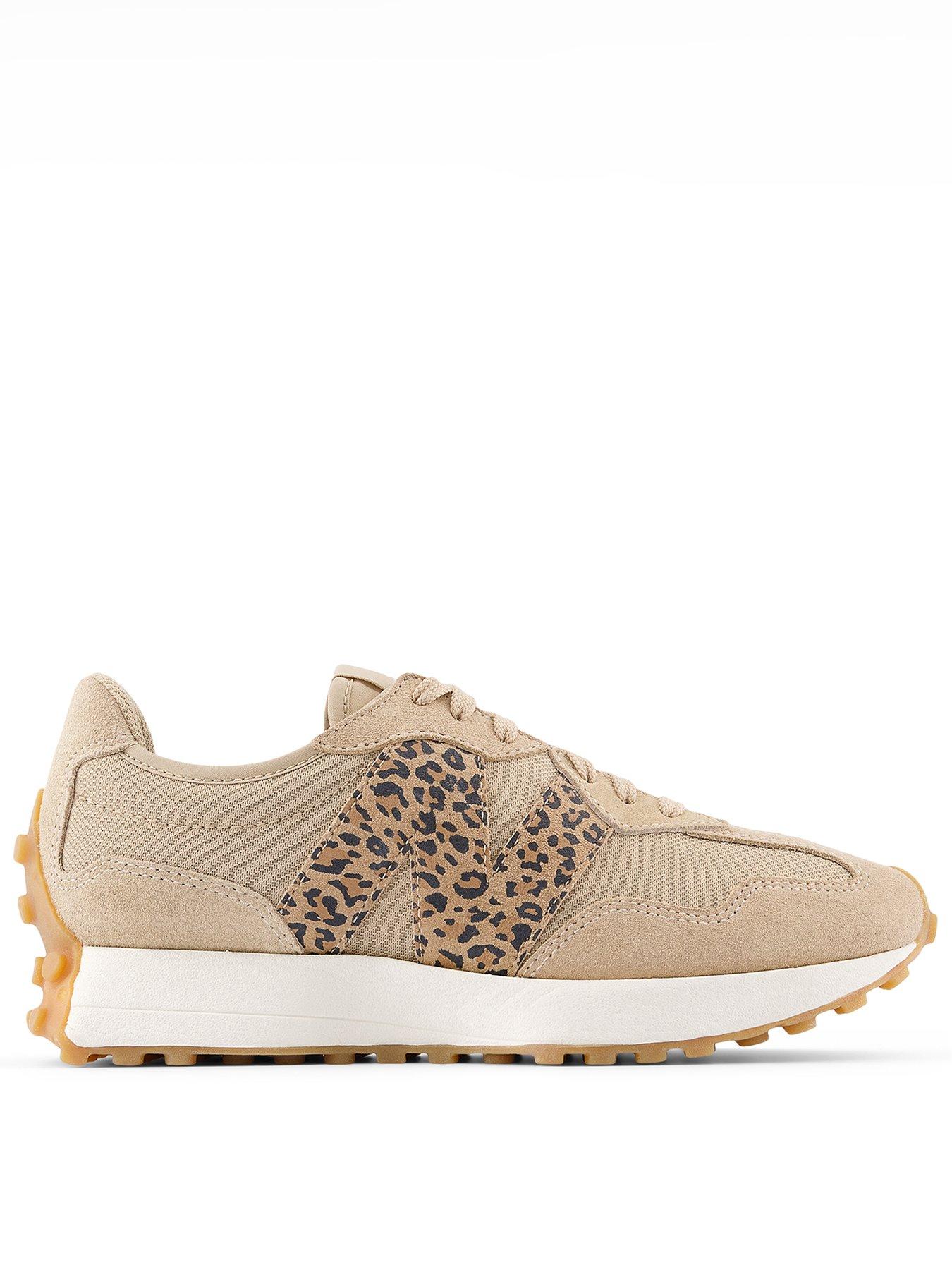 New Balance Women's 327 Trainers - Beige/animal